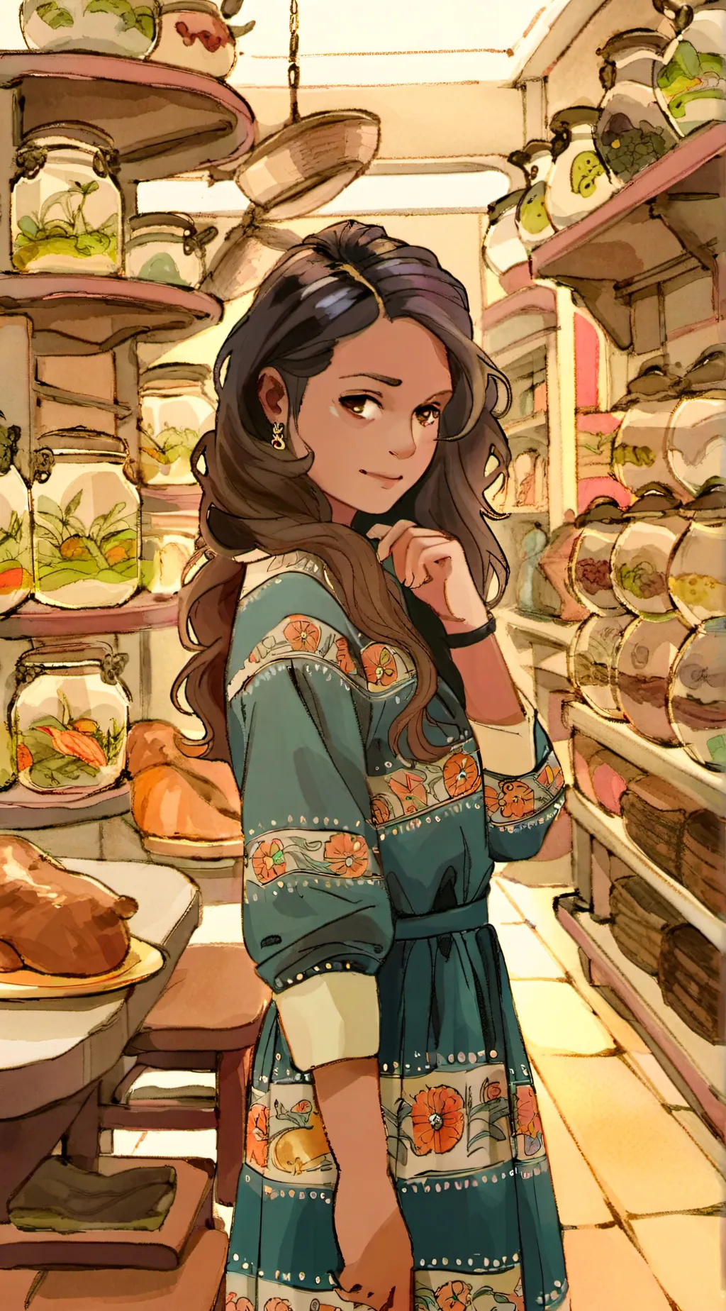 ai character: lilly background