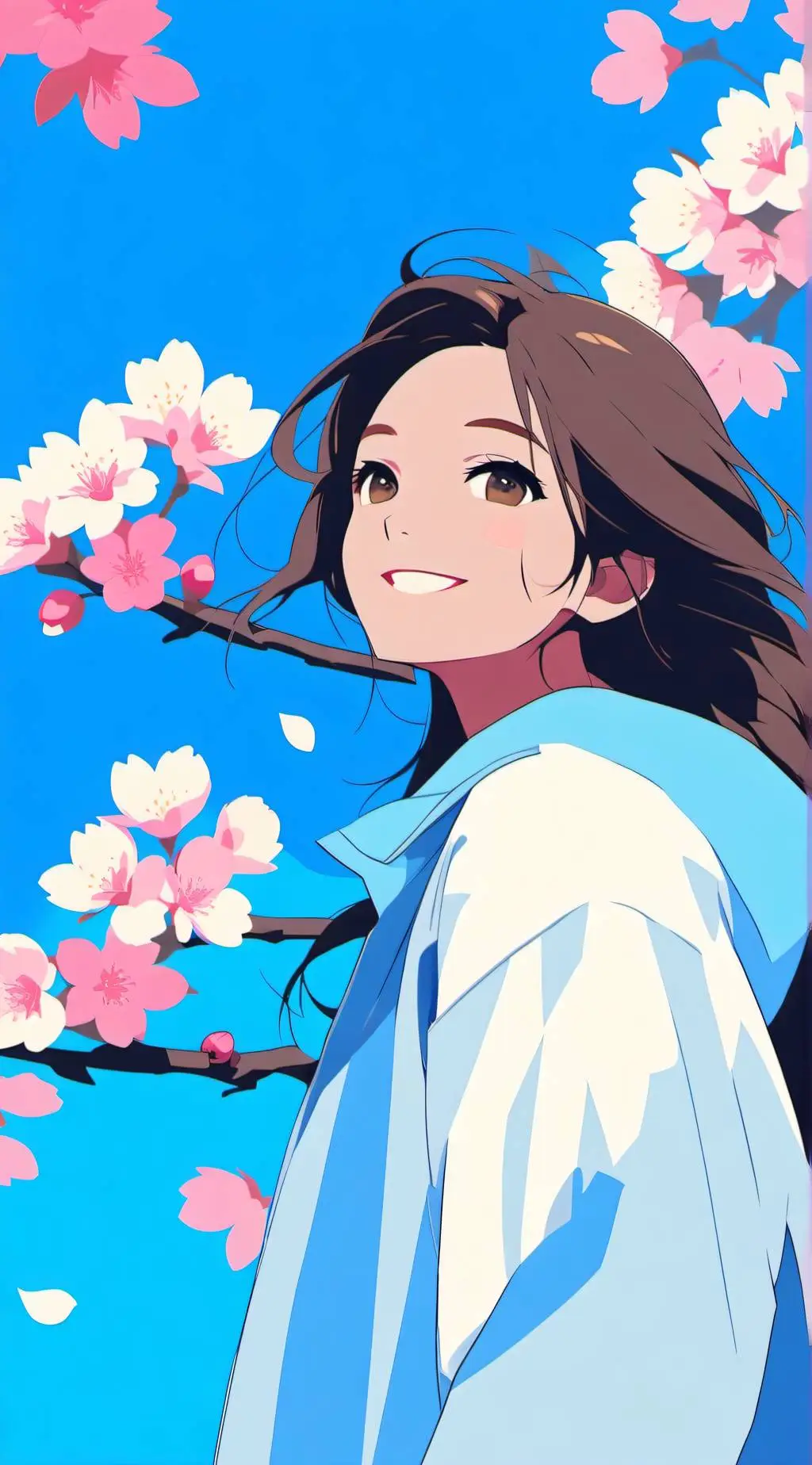 ai character: Momo background