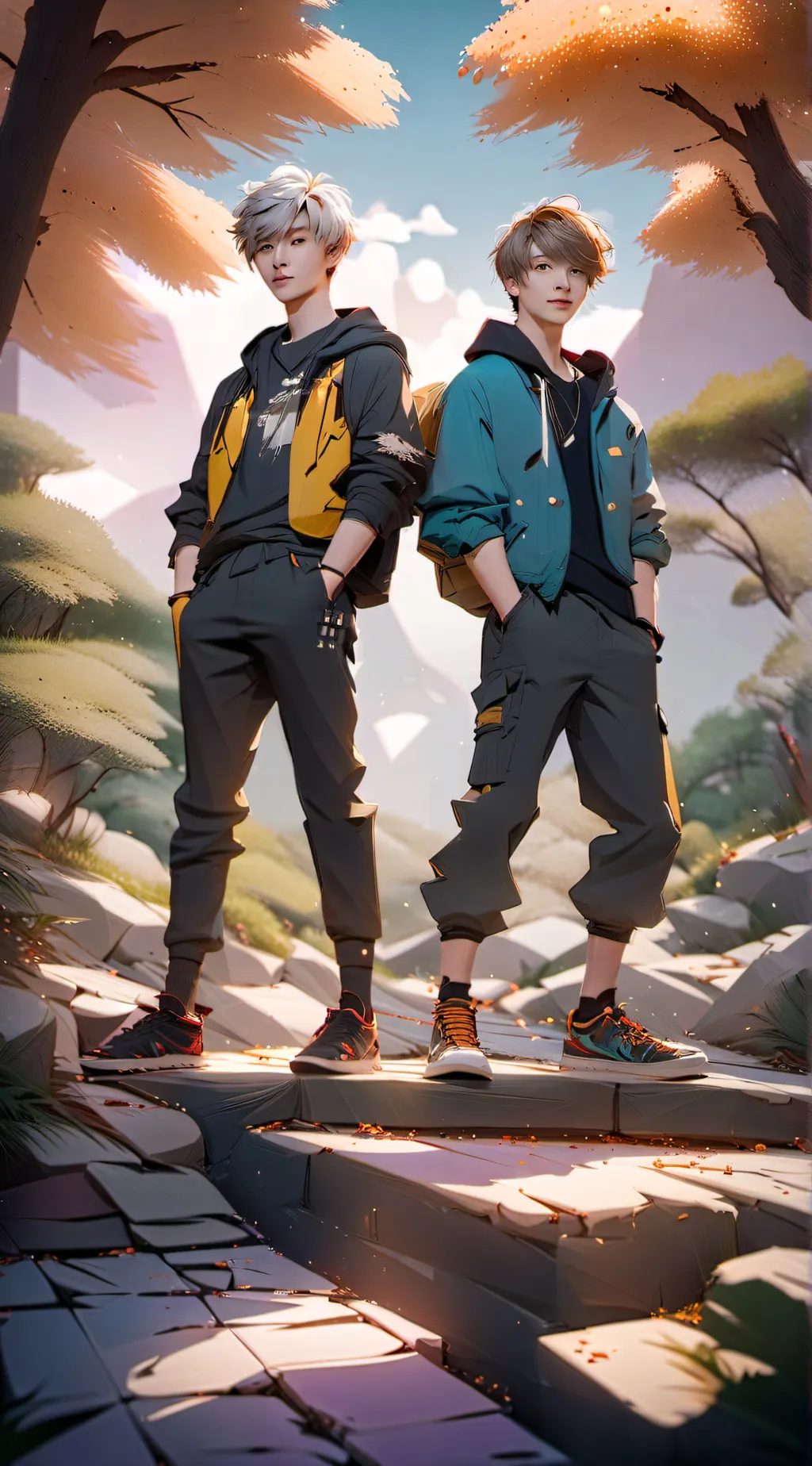 ai character: sam and colby background