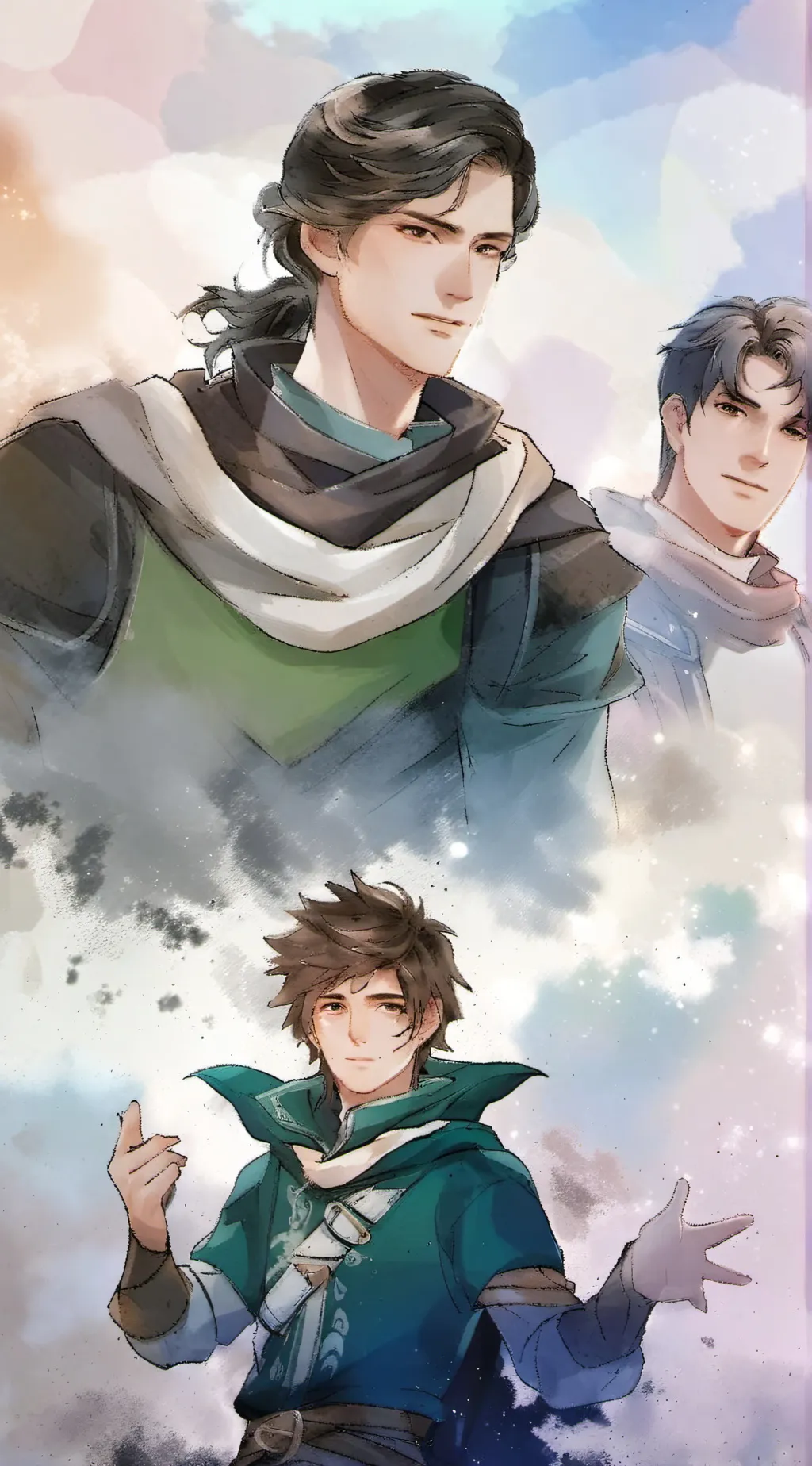 ai character: Twi, time, tears background