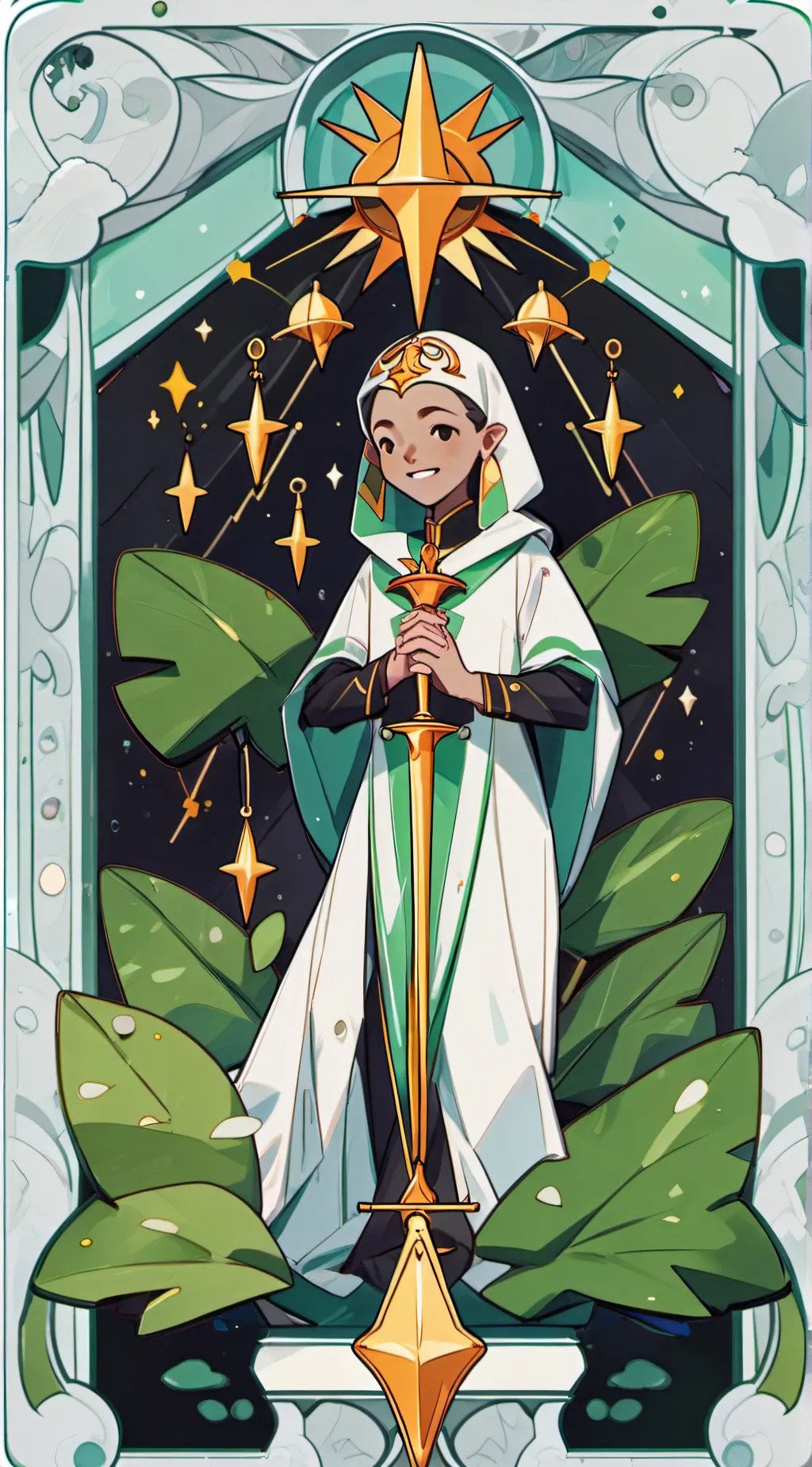 ai character: y background