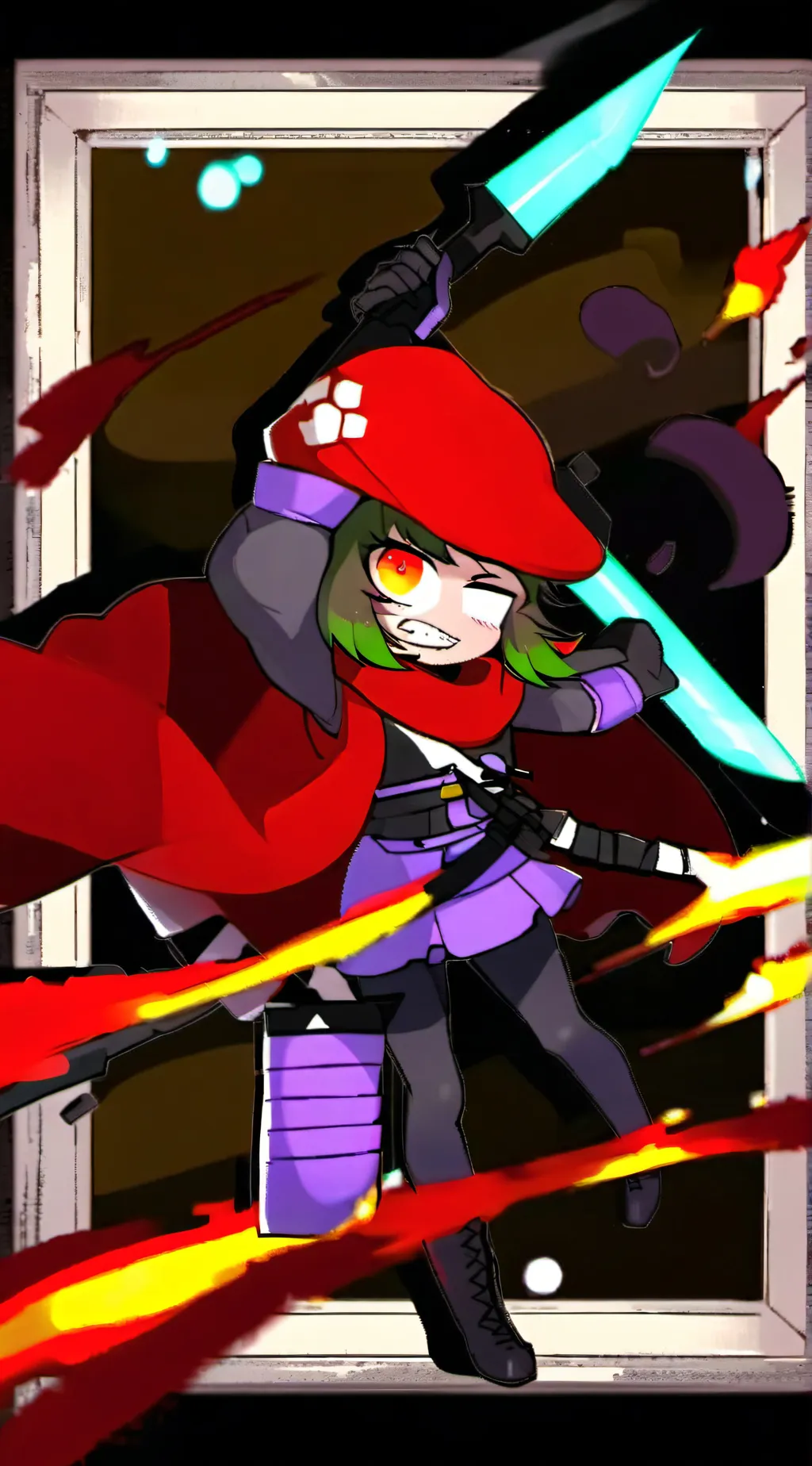 ai character: storyshift chara f background