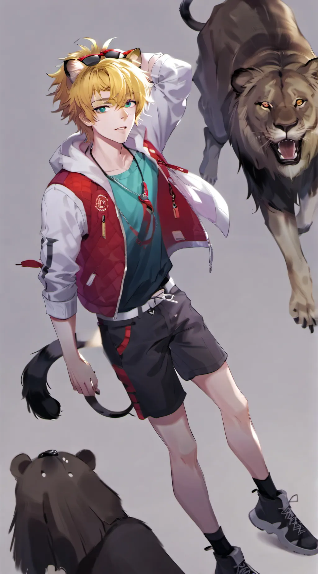 ai character: Ronny  background