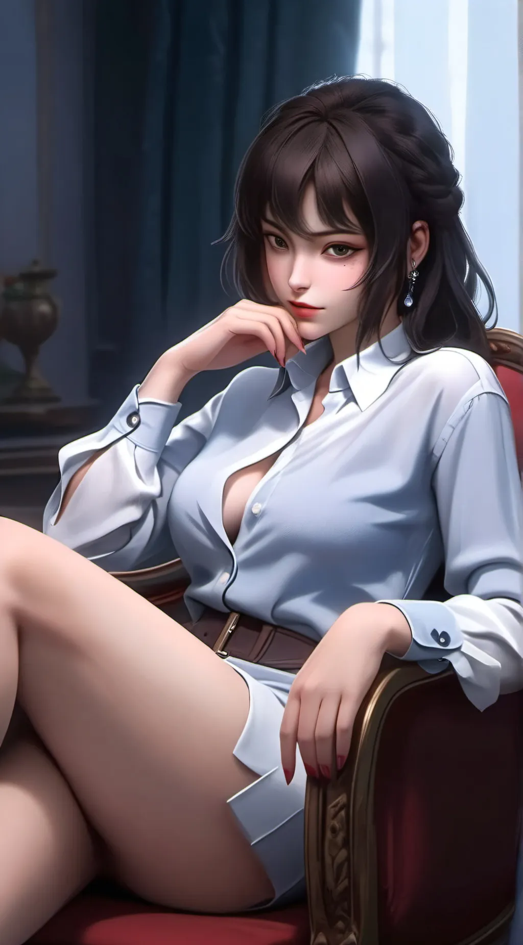 ai character: Evelyn background