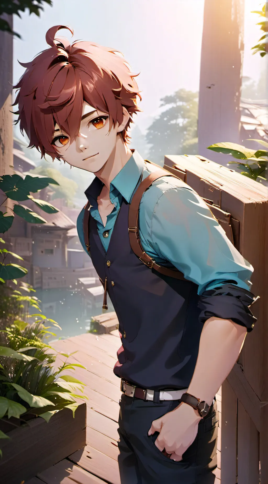 ai character: ★Milo background