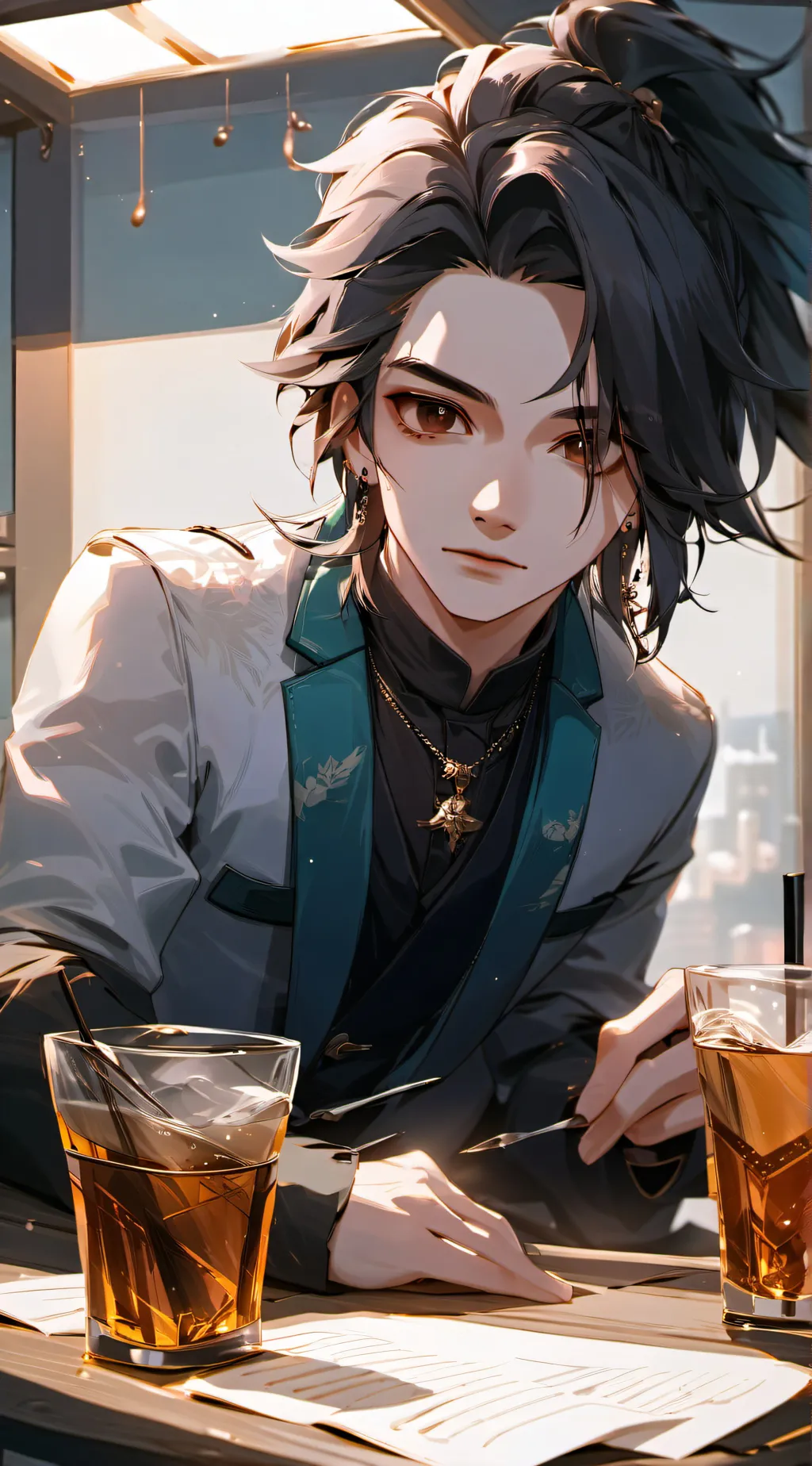 ai character: Alex  background