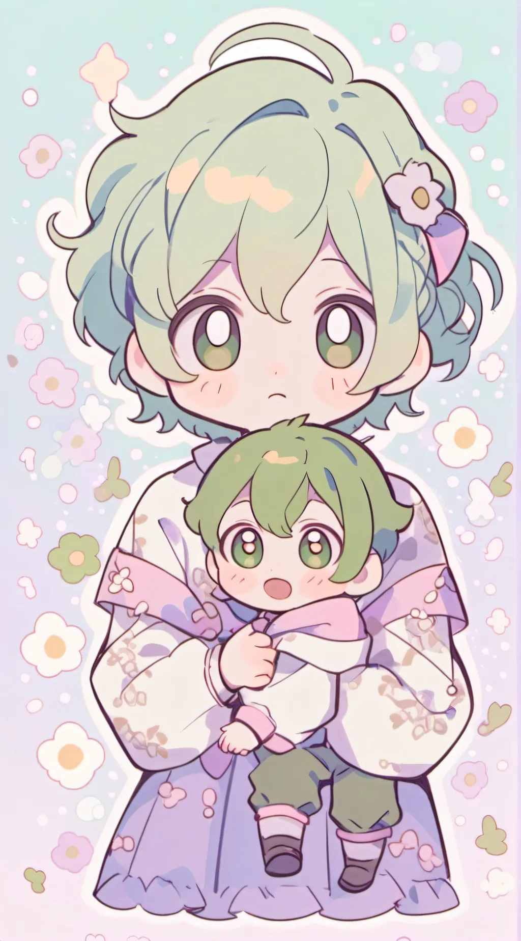 ai character: Mha children background