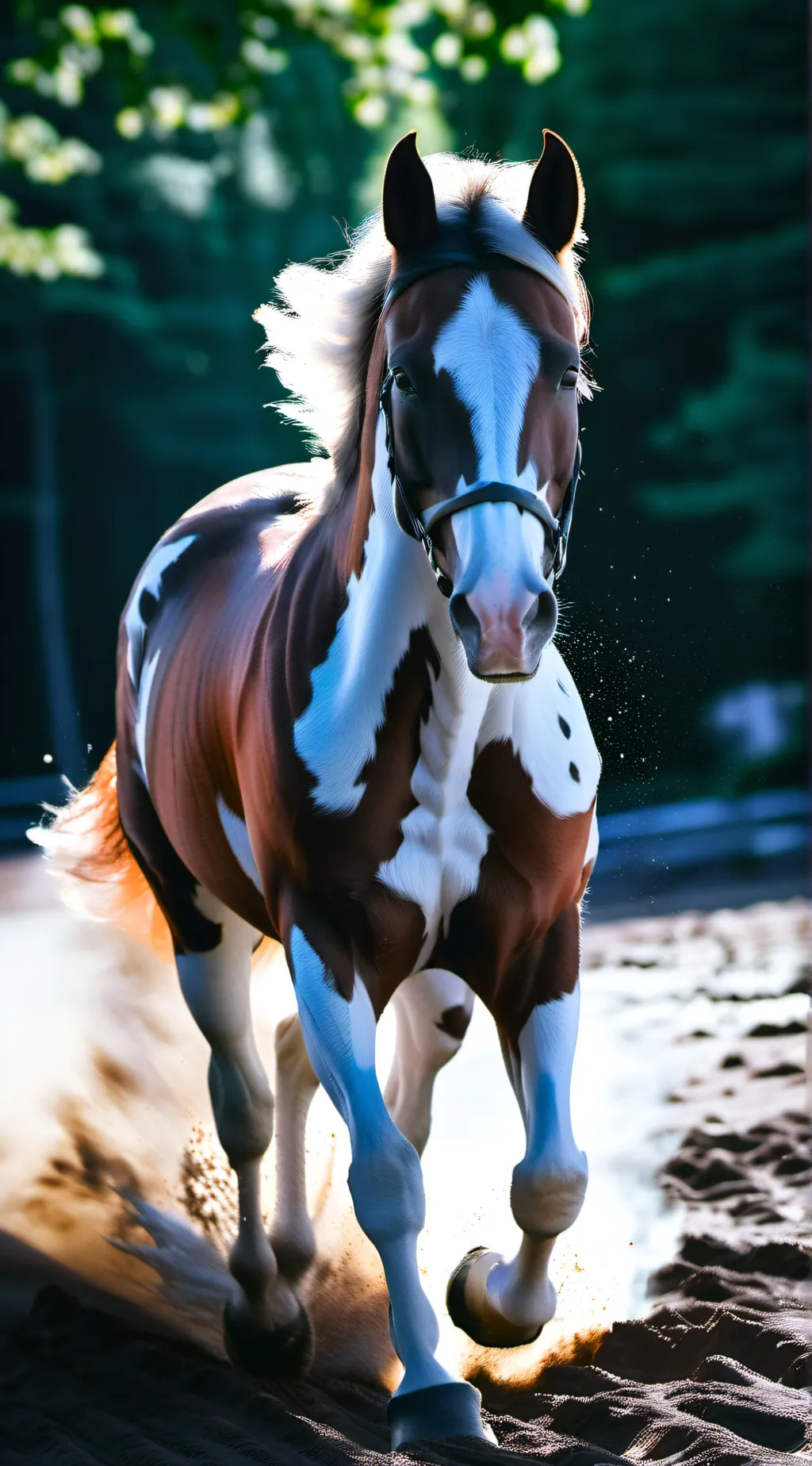 ai character: spots background