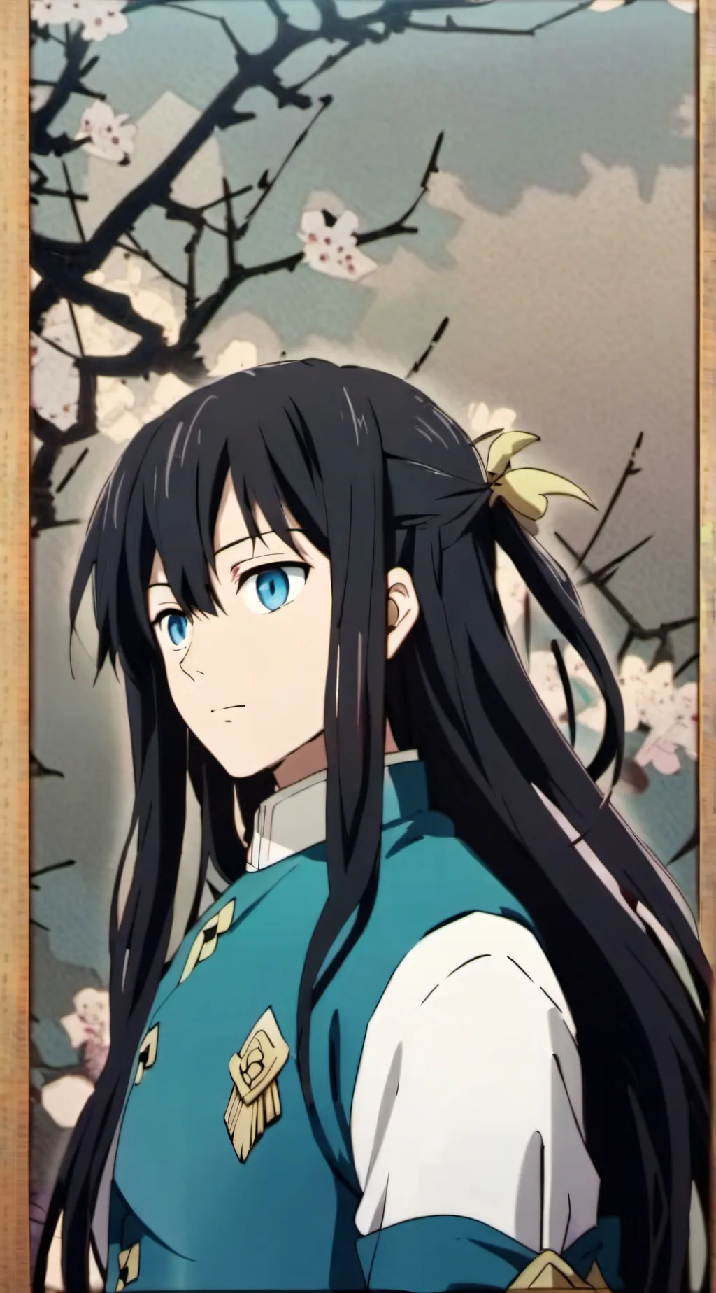 ai character: Muichiro  background