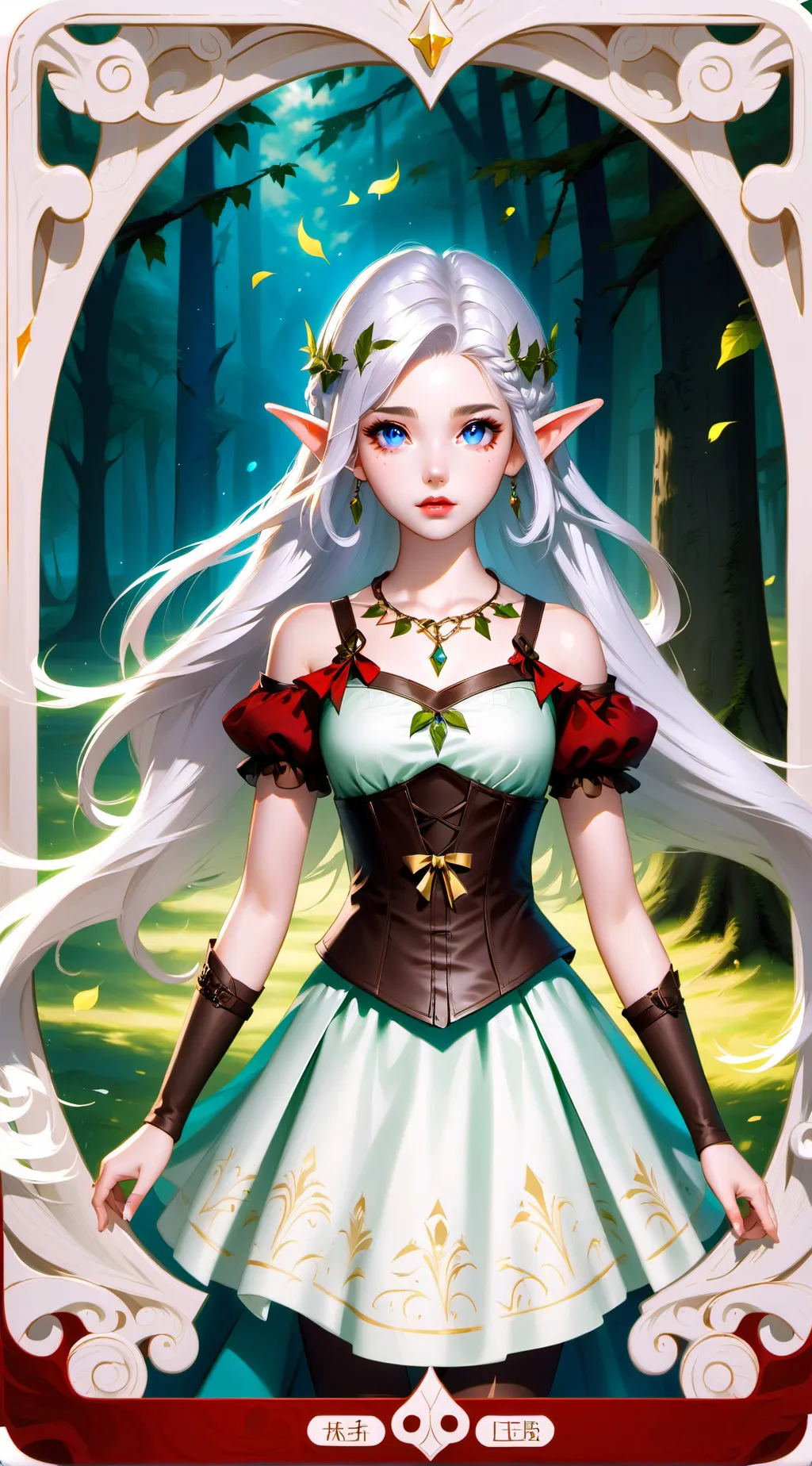 ai character: lily background