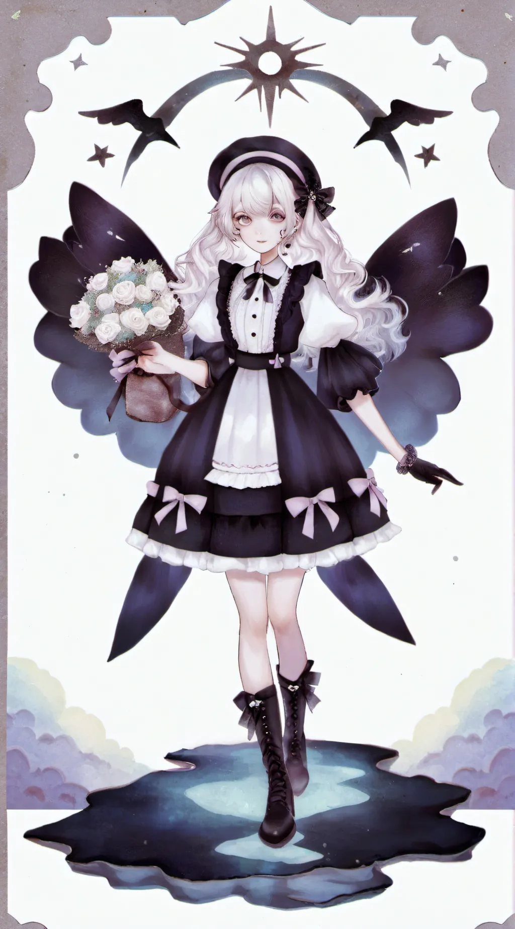 ai character: rose  background