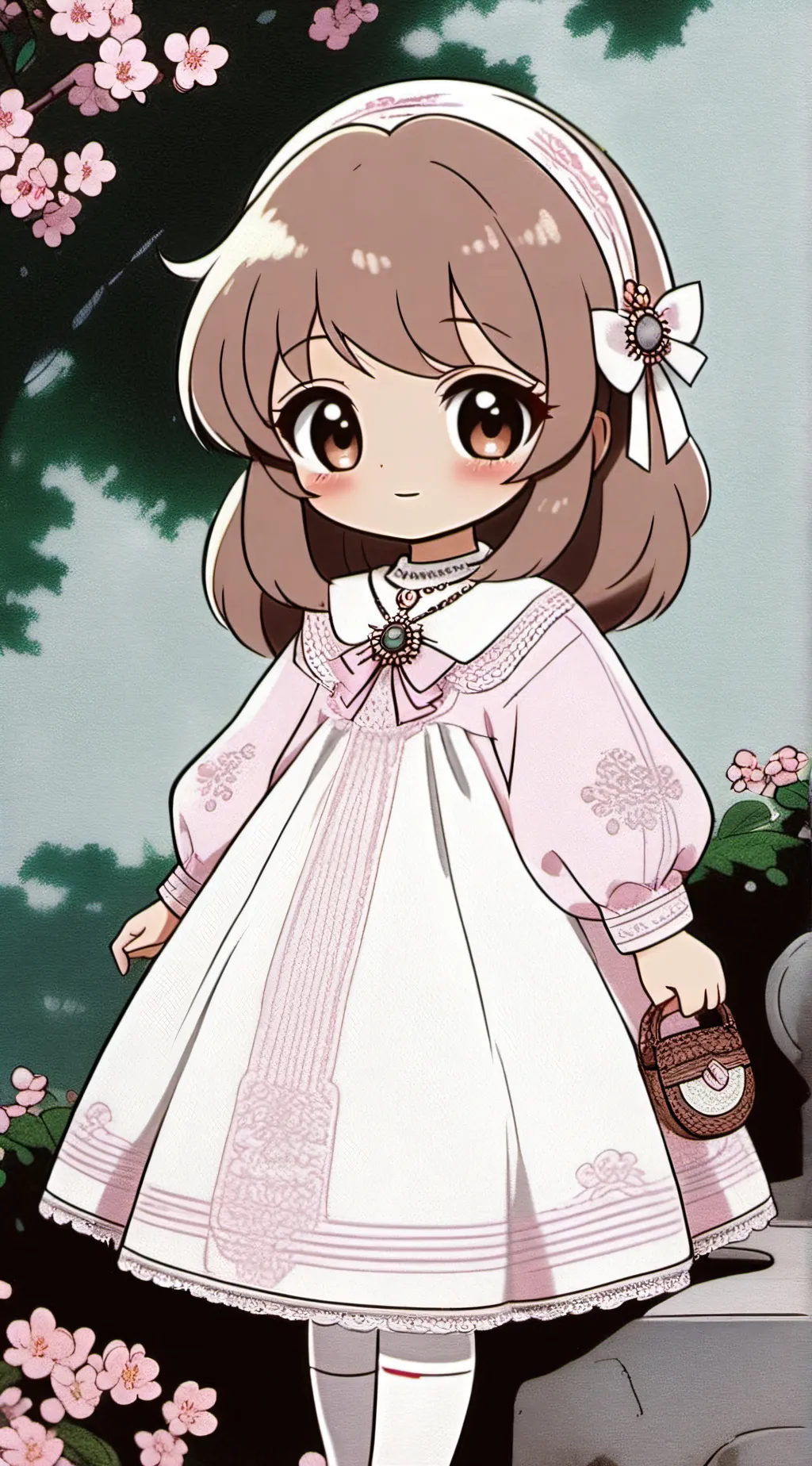 ai character: spoiled toddler  background