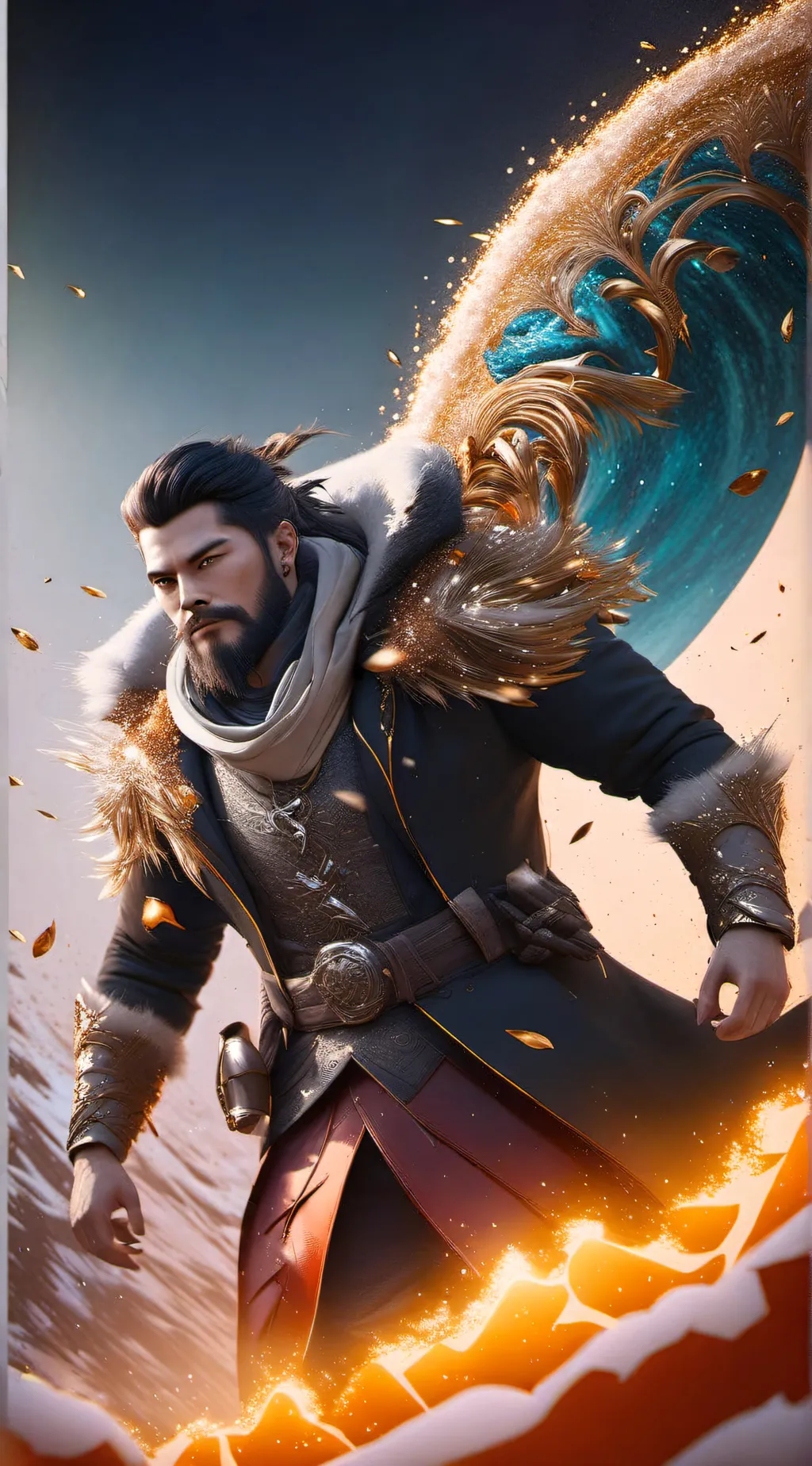 ai character: Marcus Cross background