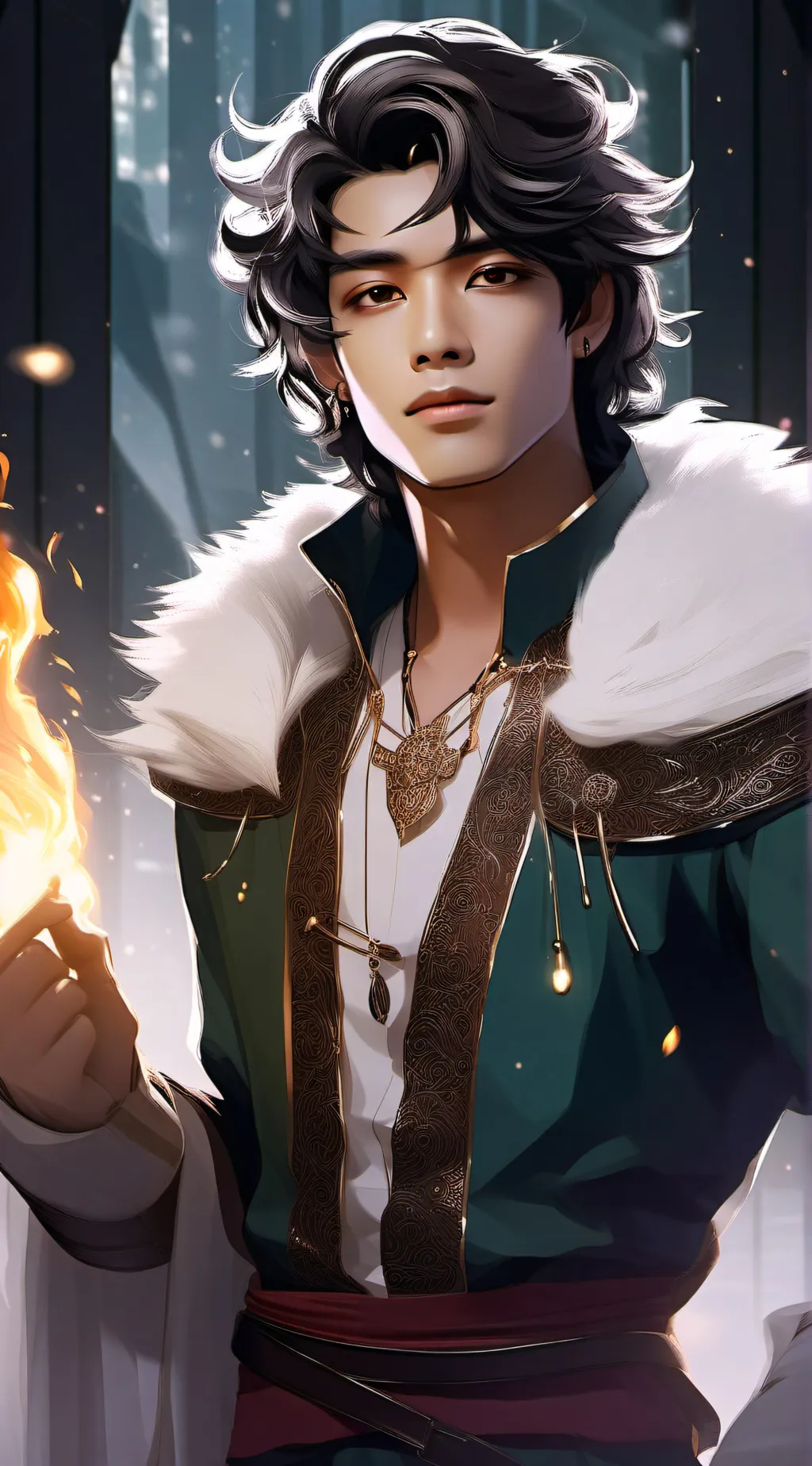 ai character: Ricky background