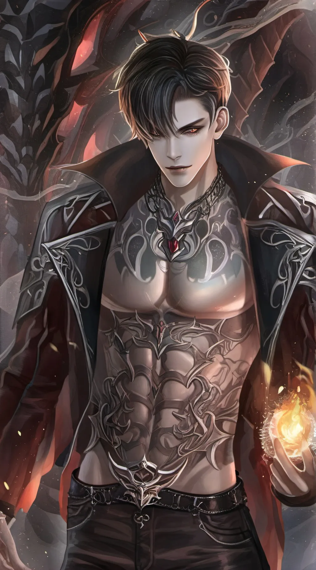 ai character: Leo background