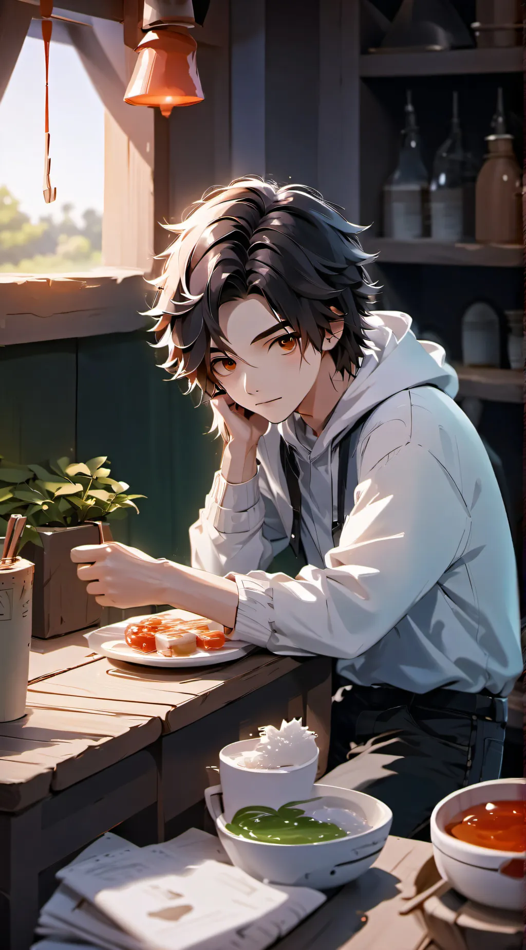 ai character: max background