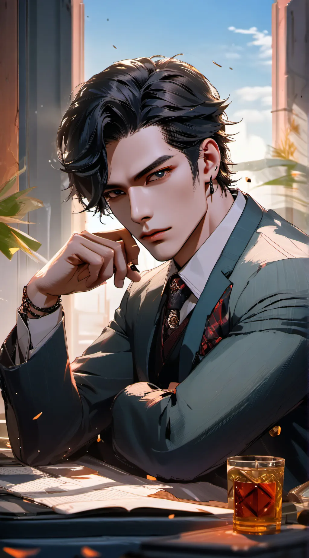 ai character: james background