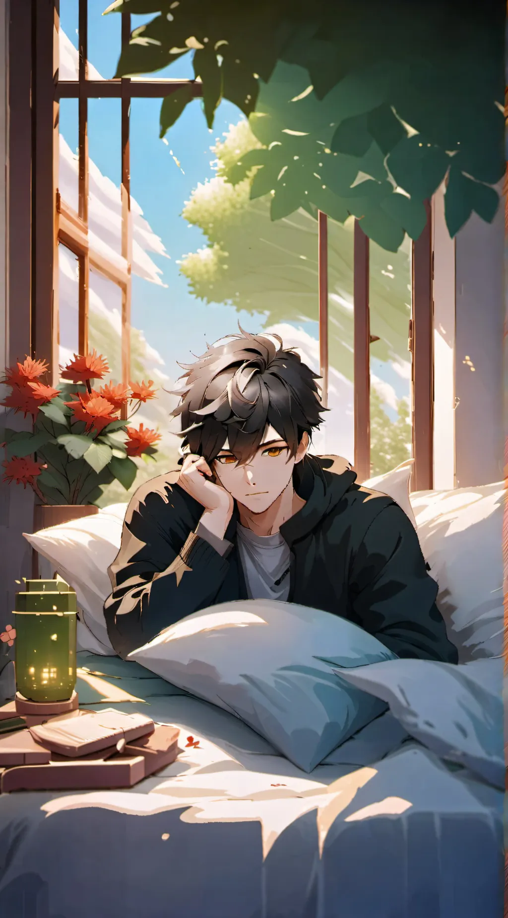 ai character: Milo background