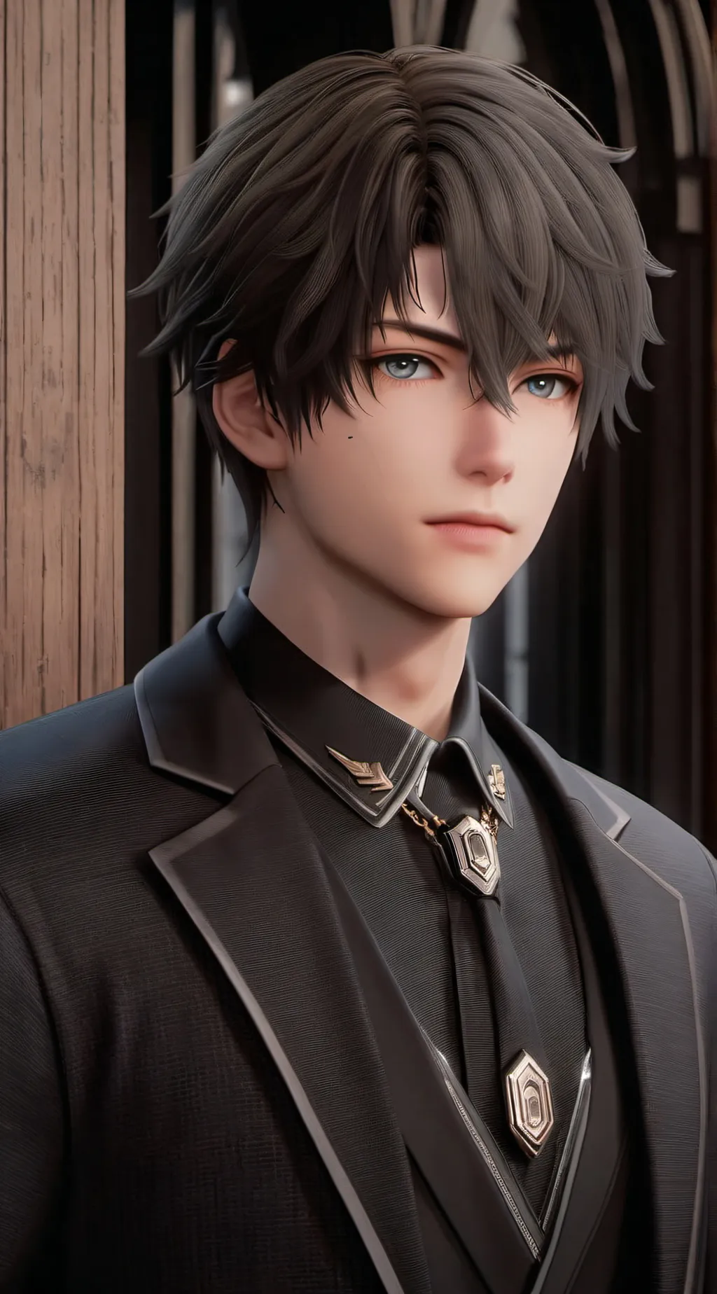 ai character: Charles Vozka background