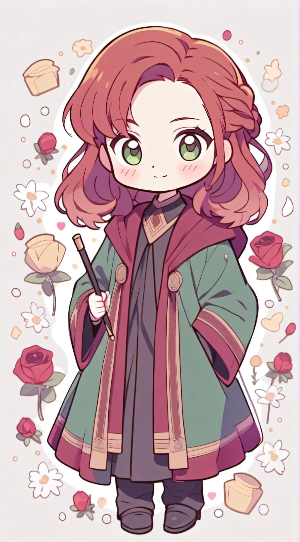 ai character: Lily evans background