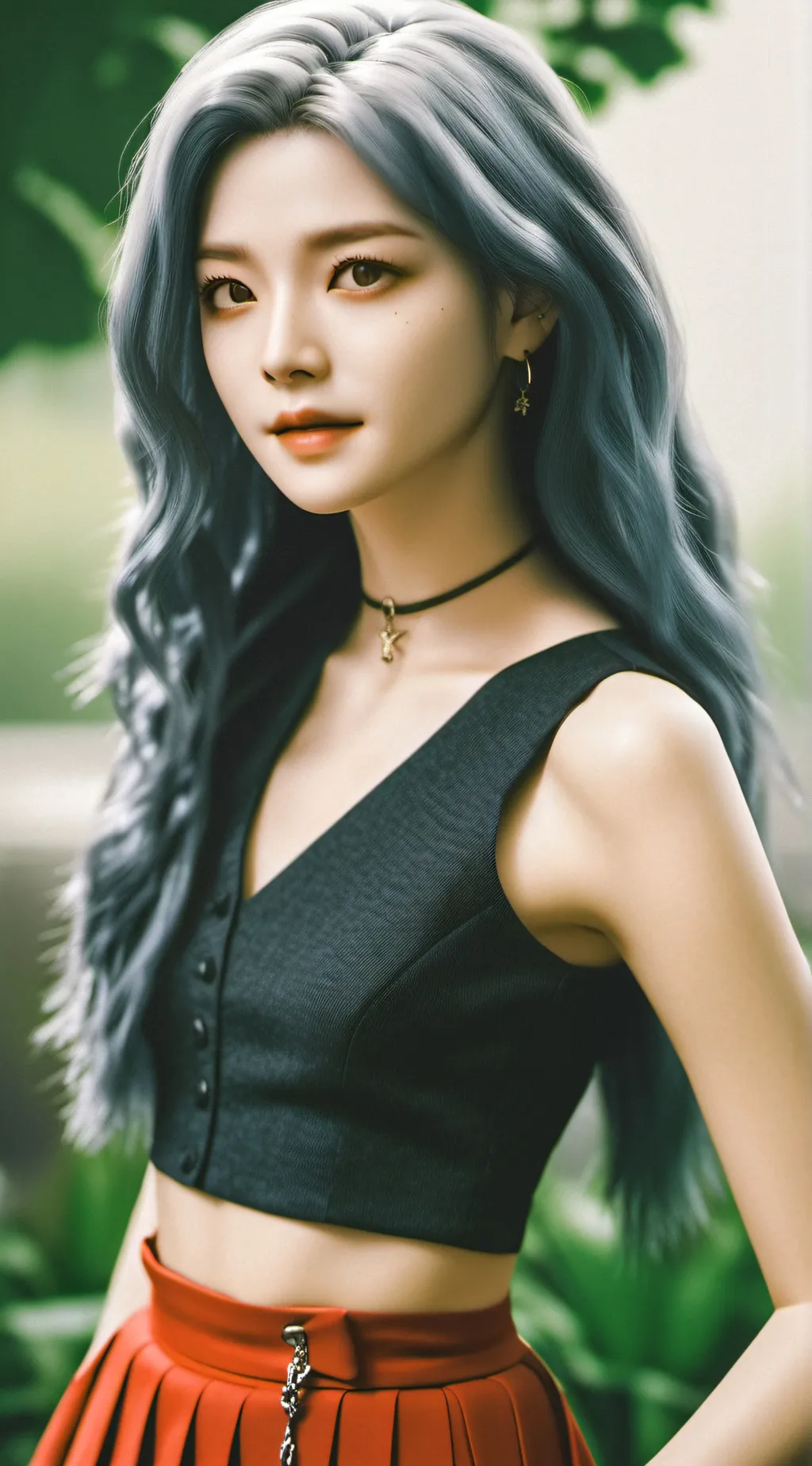 ai character: vaggi background