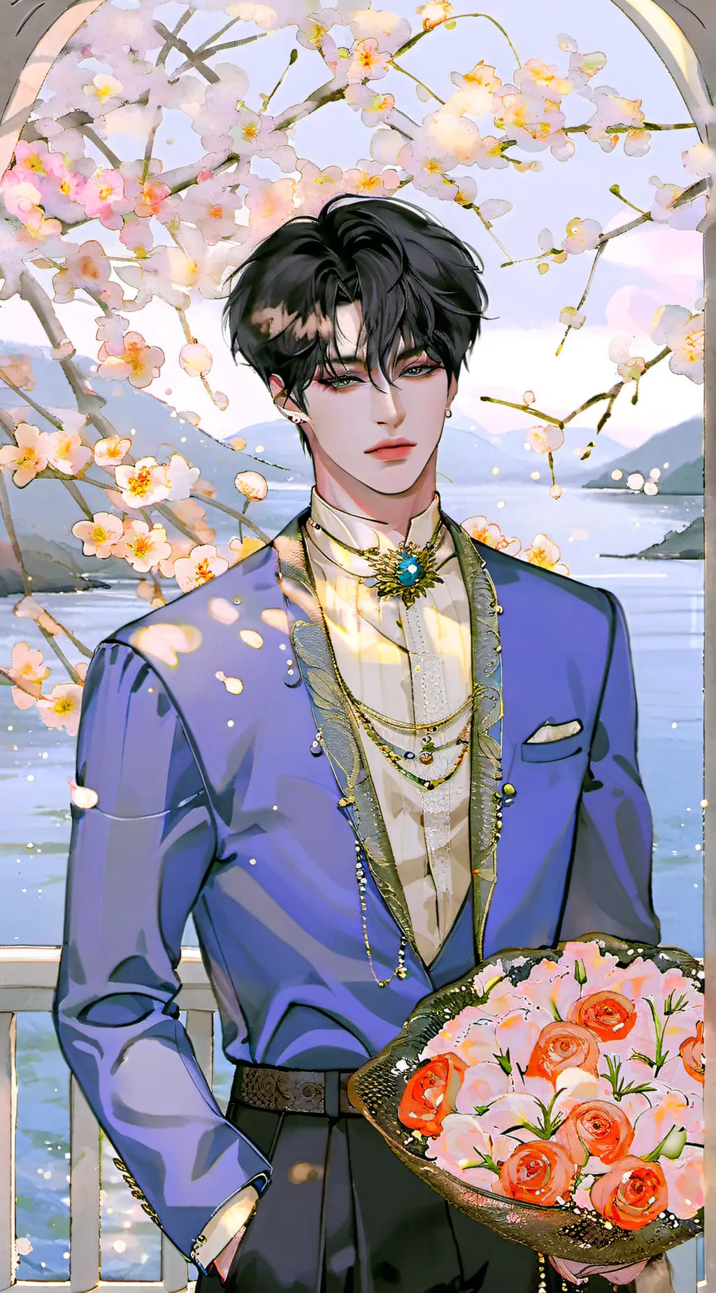 ai character: 贺墨允He Moyun background