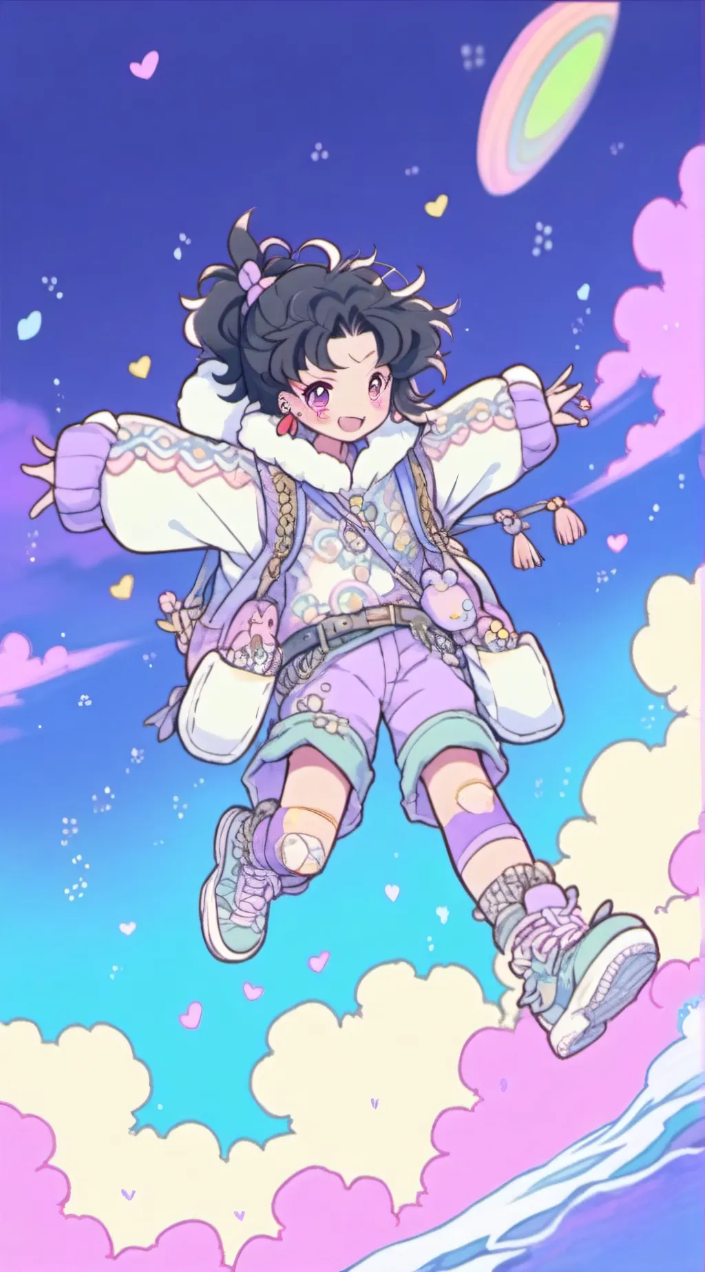 ai character: gf kate background