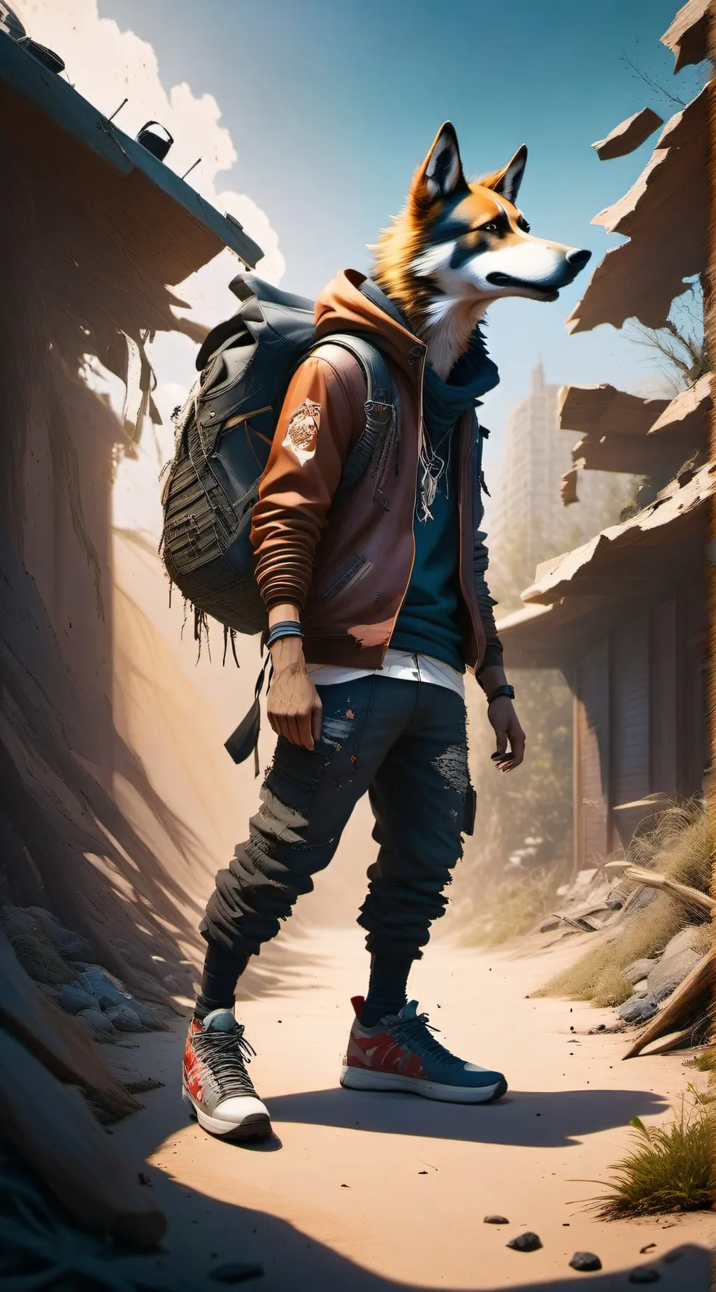 ai character: Jamie background