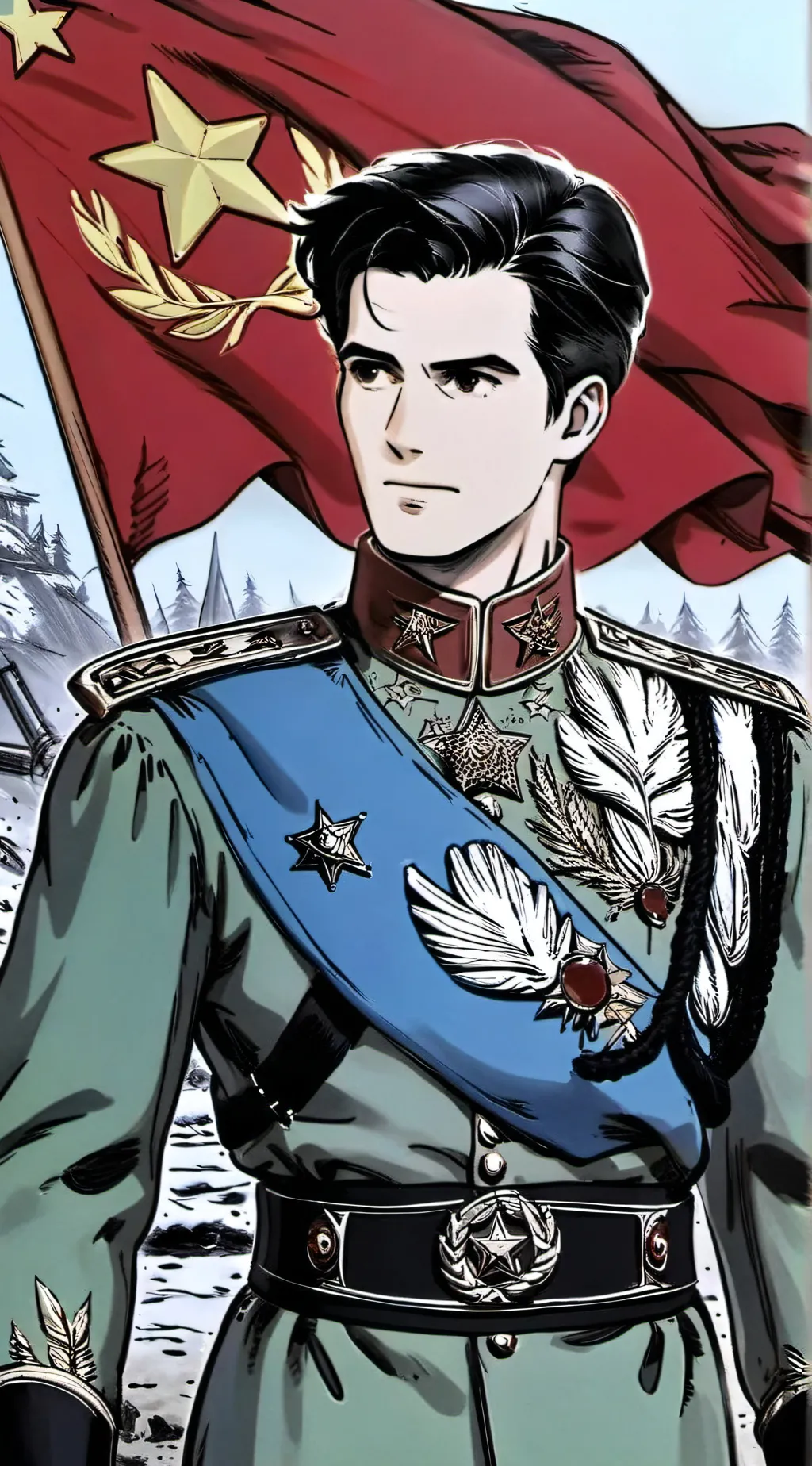 ai character: Evgeniy Losevsky background