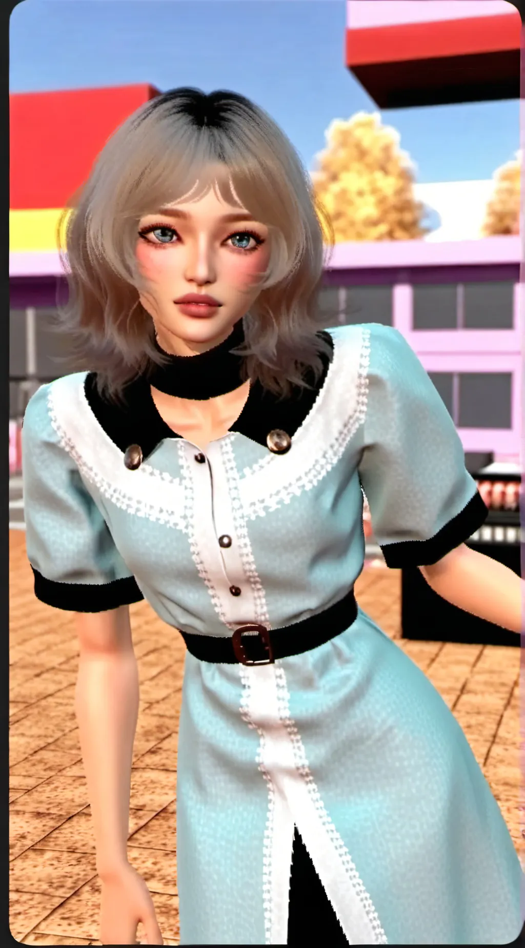 ai character: ai girl background