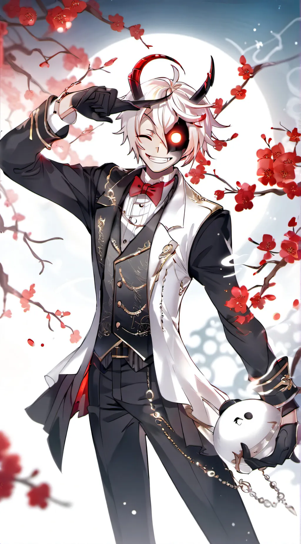 ai character: Moondrop  background