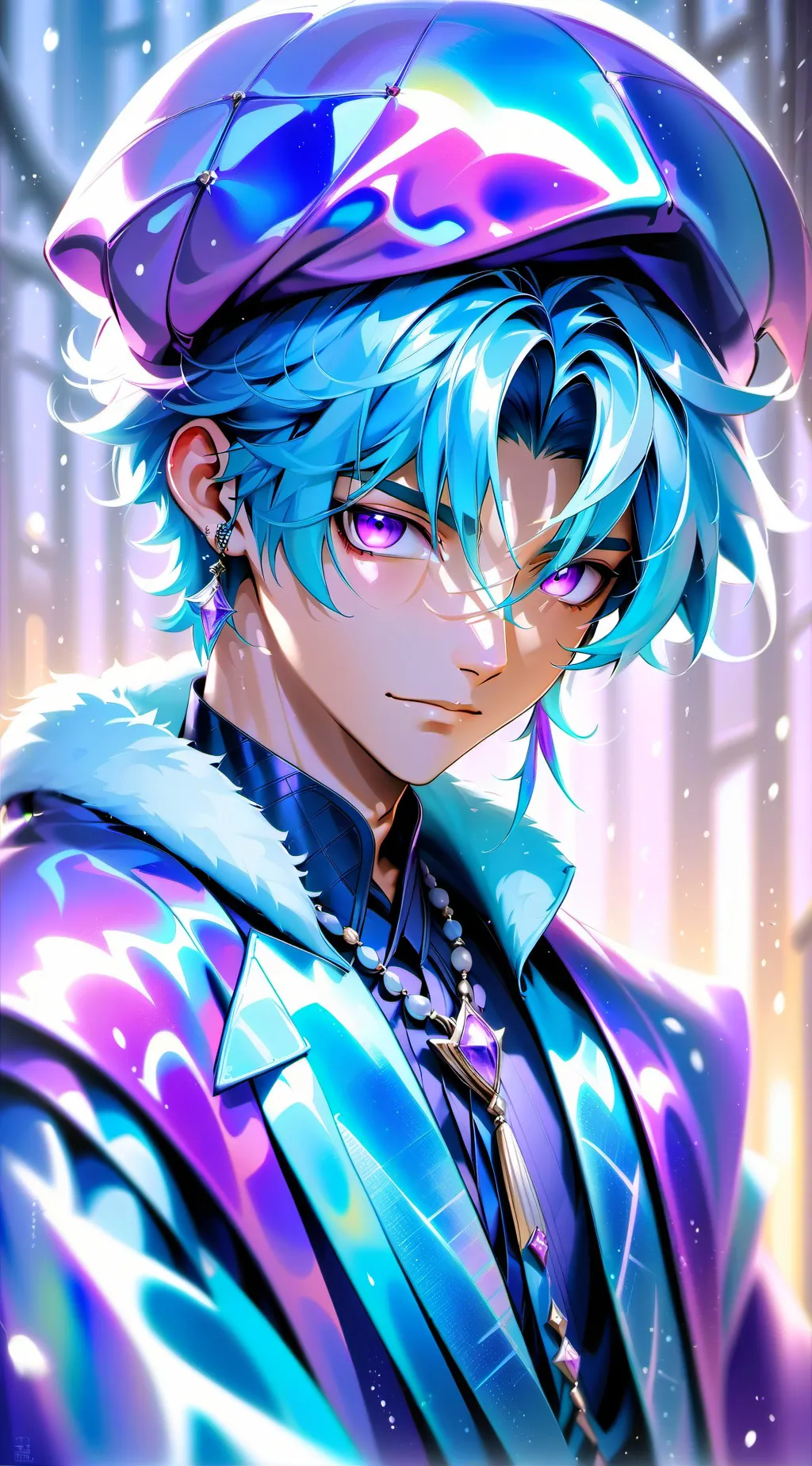 ai character: Vesper background