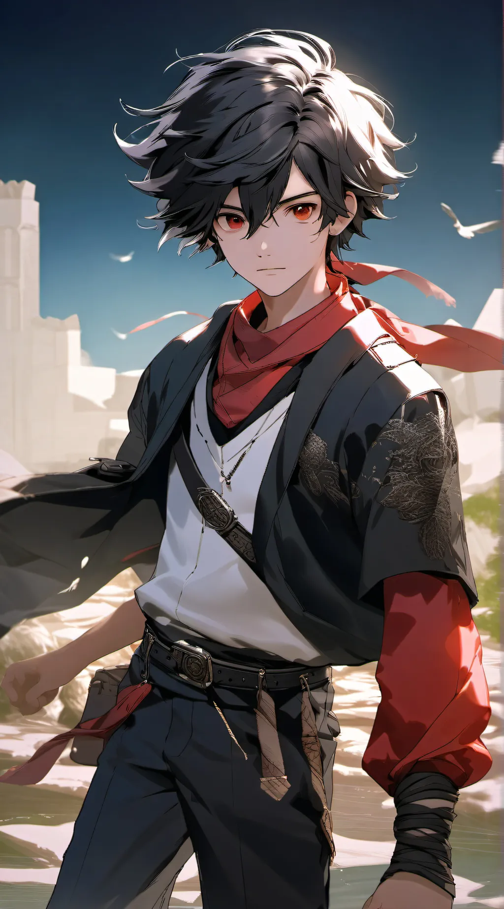 ai character: Mino background