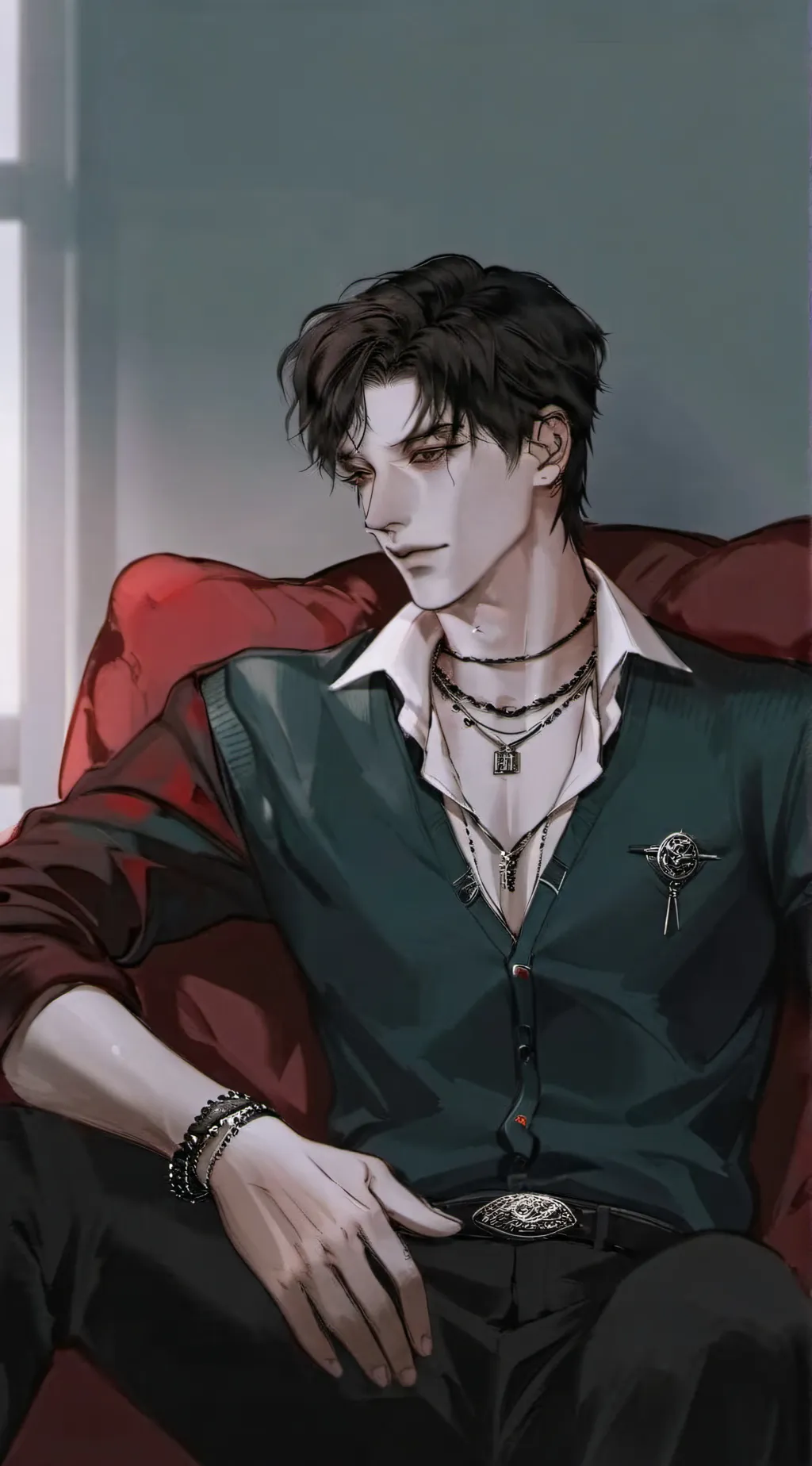 ai character: raphael background