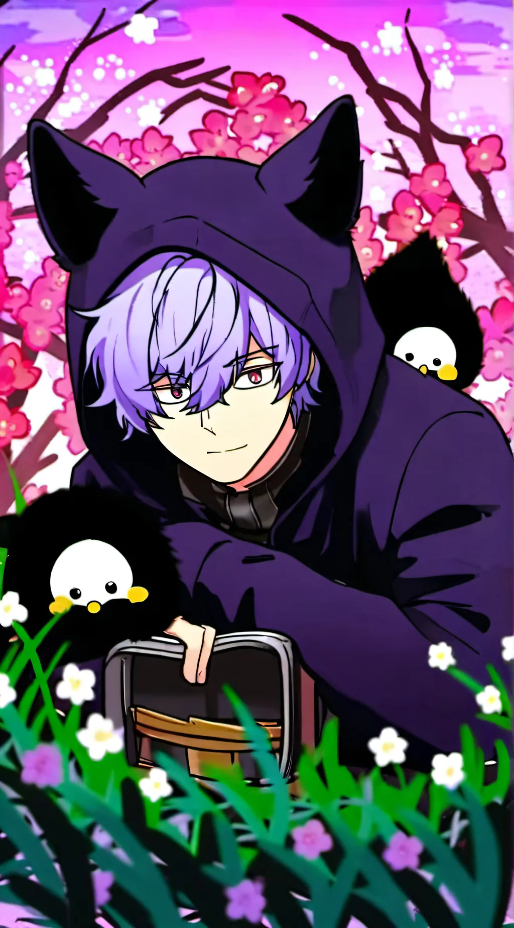 ai character: Catnap  background