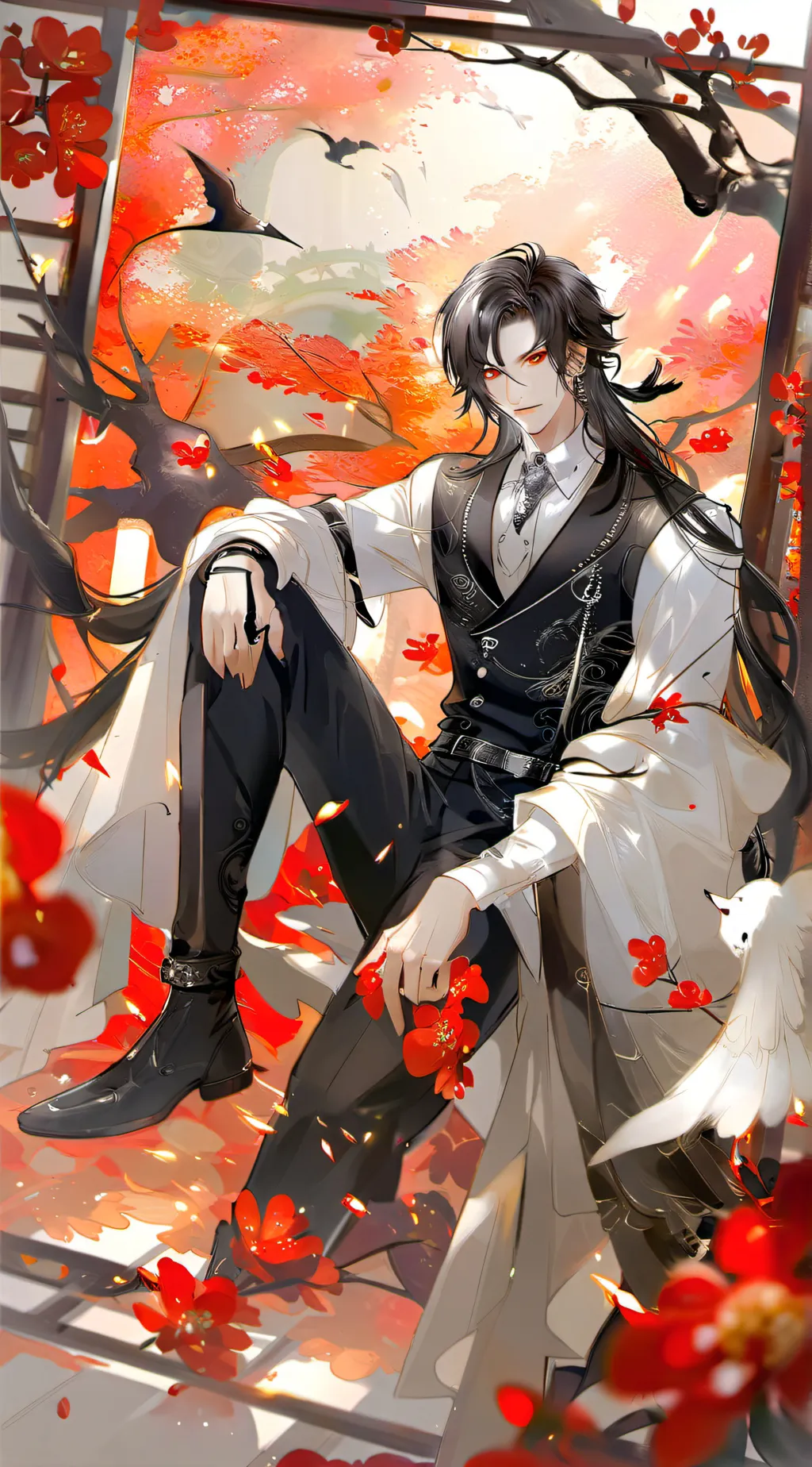 ai character: Muzan background