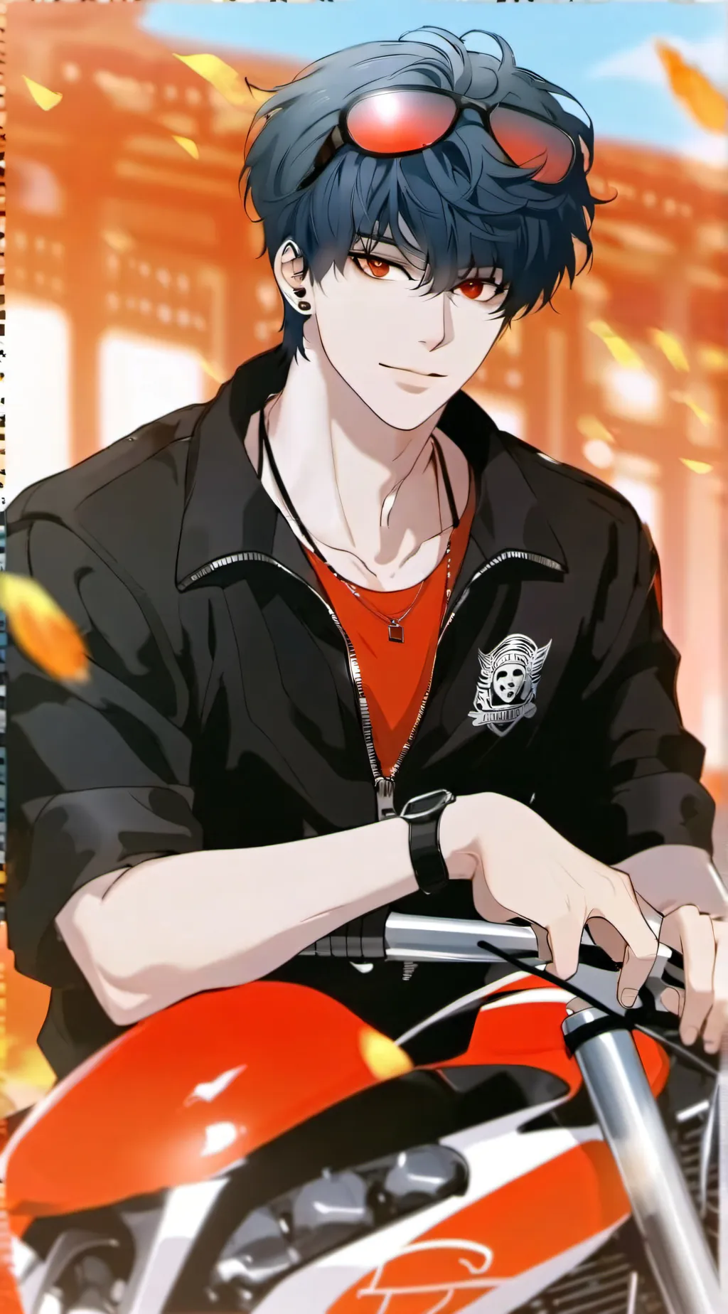 ai character: 🚫Theo🚫 background