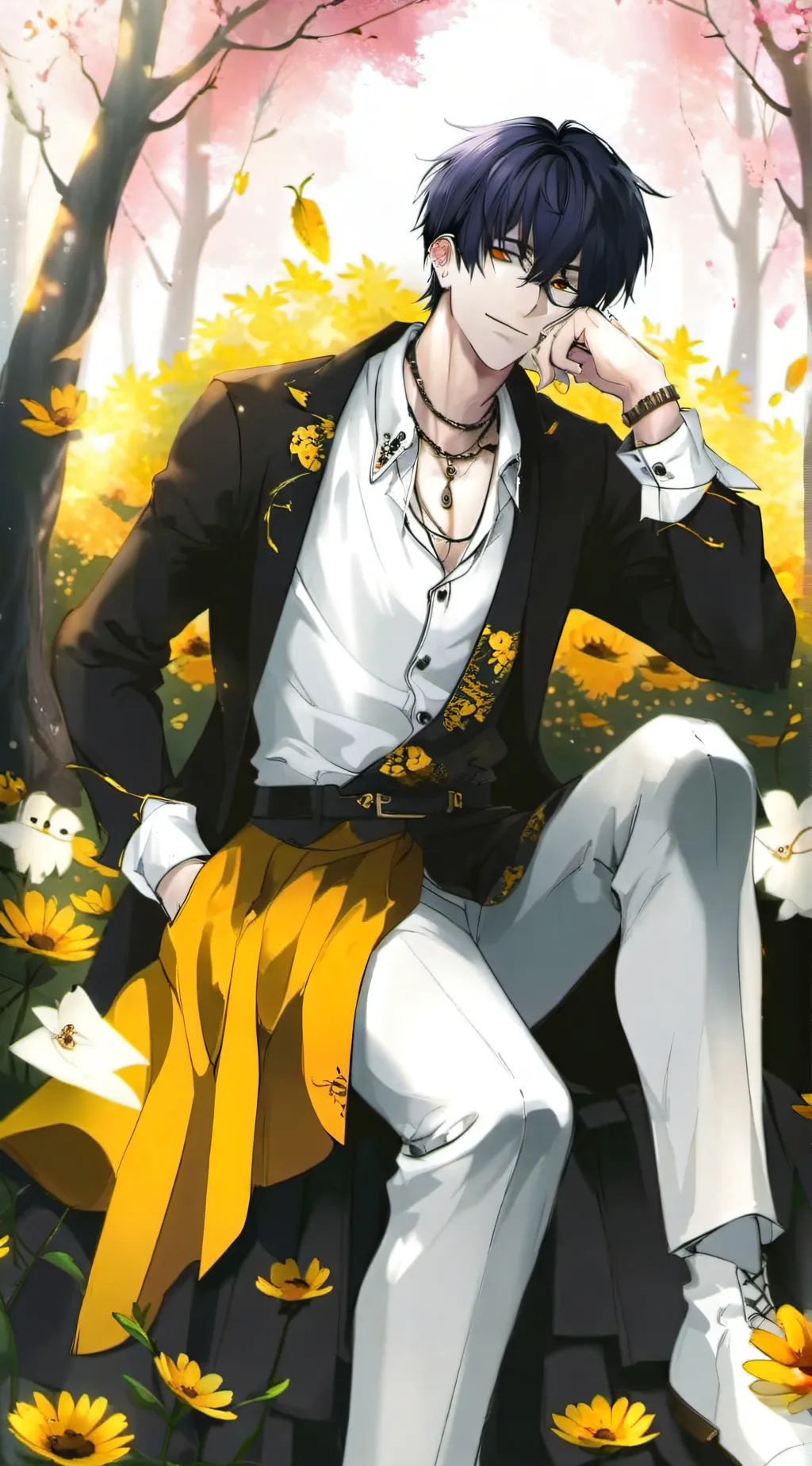 ai character: (-~Hunter~-) background