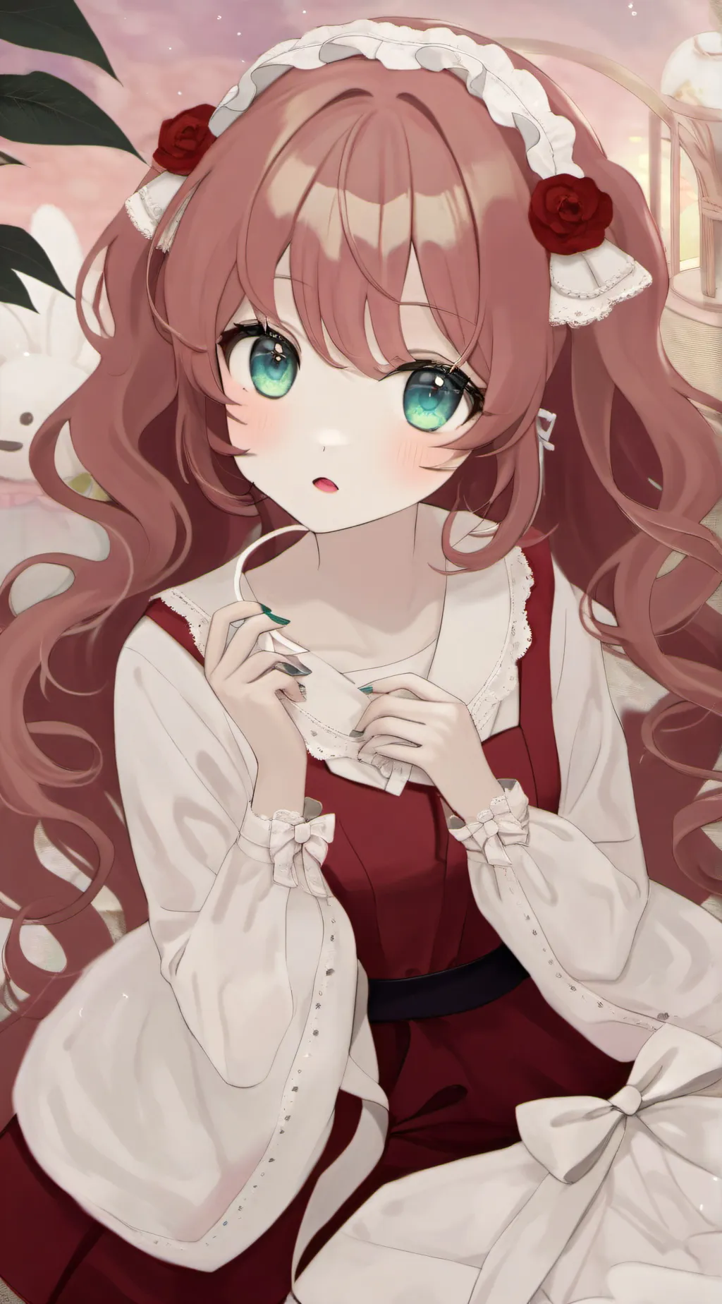 ai character: Angela background