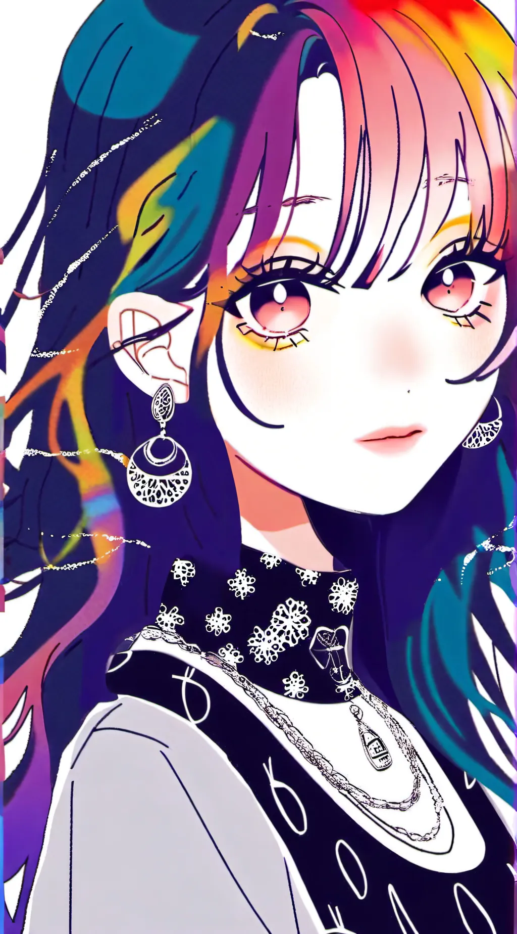 ai character: Non existing demon background