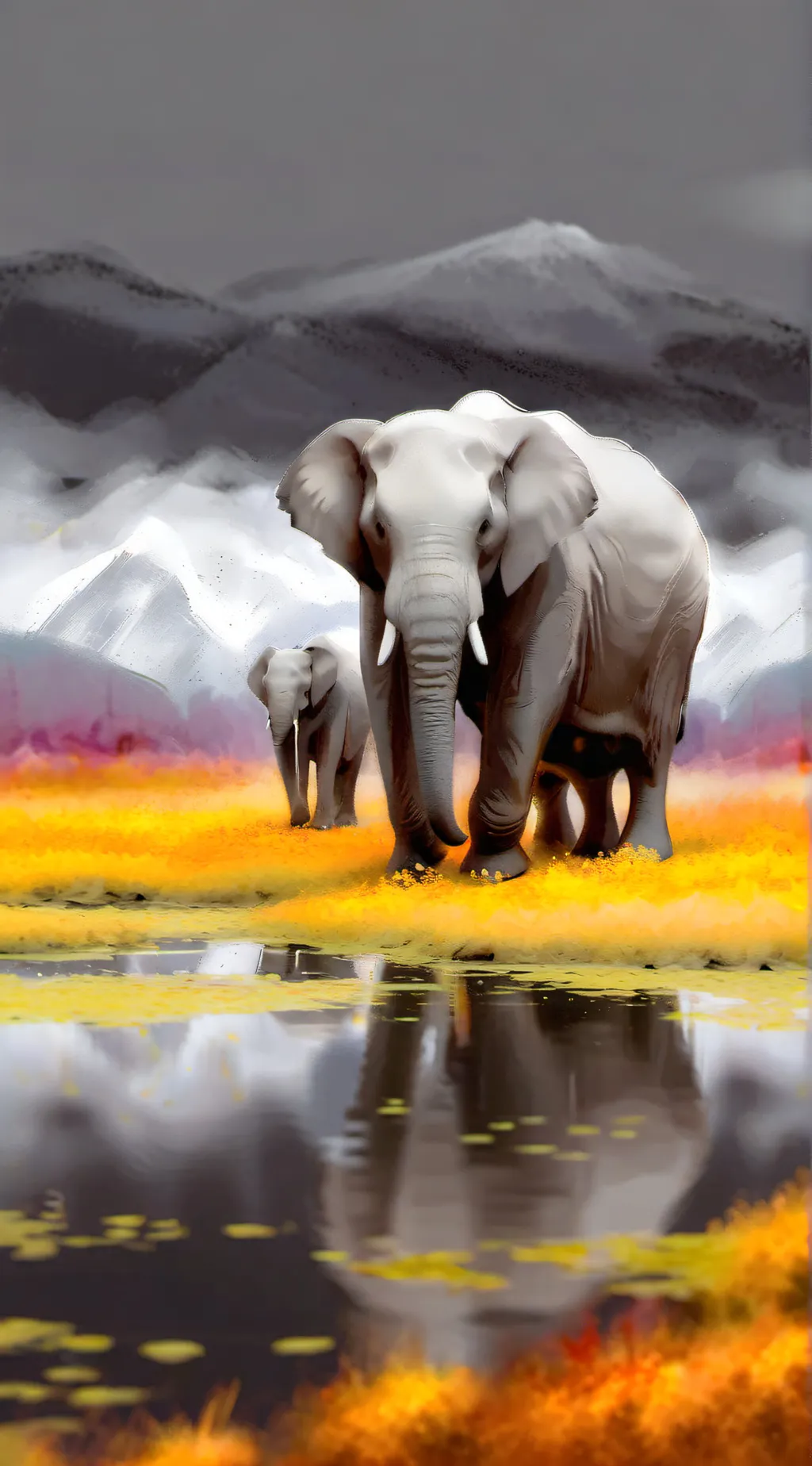 ai character: Make him cry background