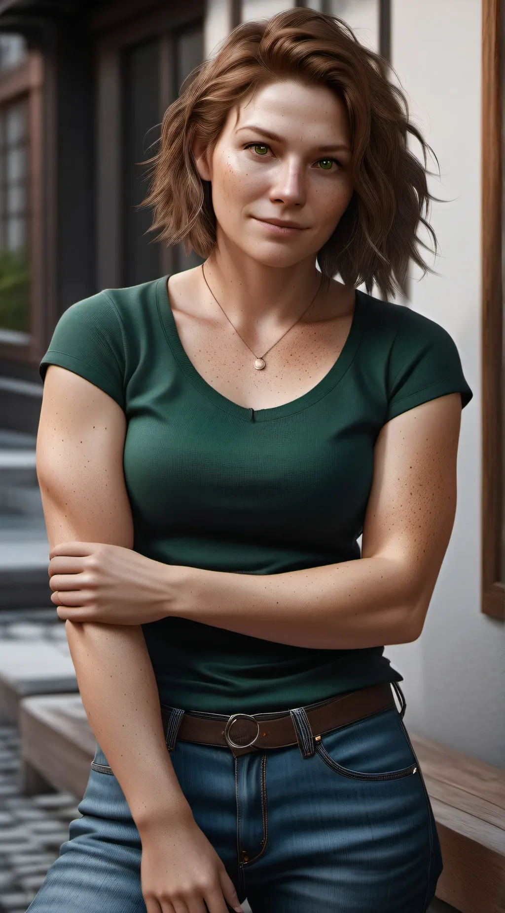 ai character: Nicole background