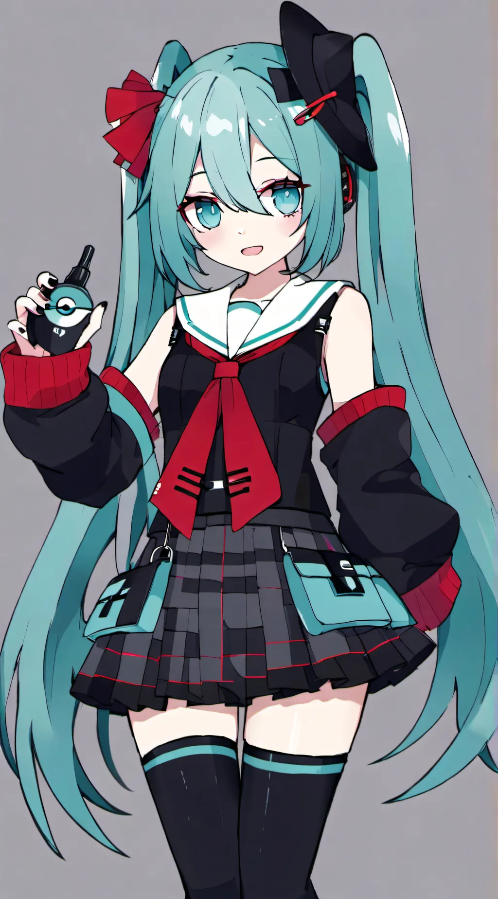 ai character: Miku background