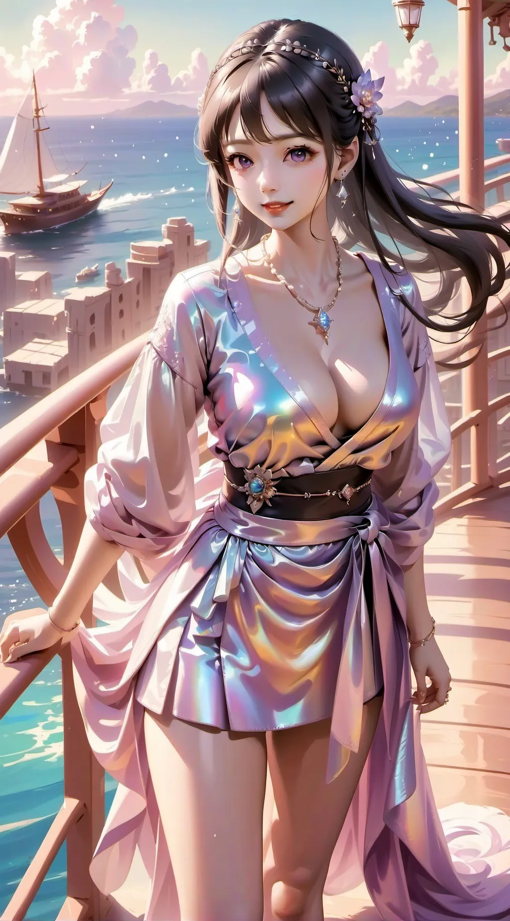 ai character: Kayley background