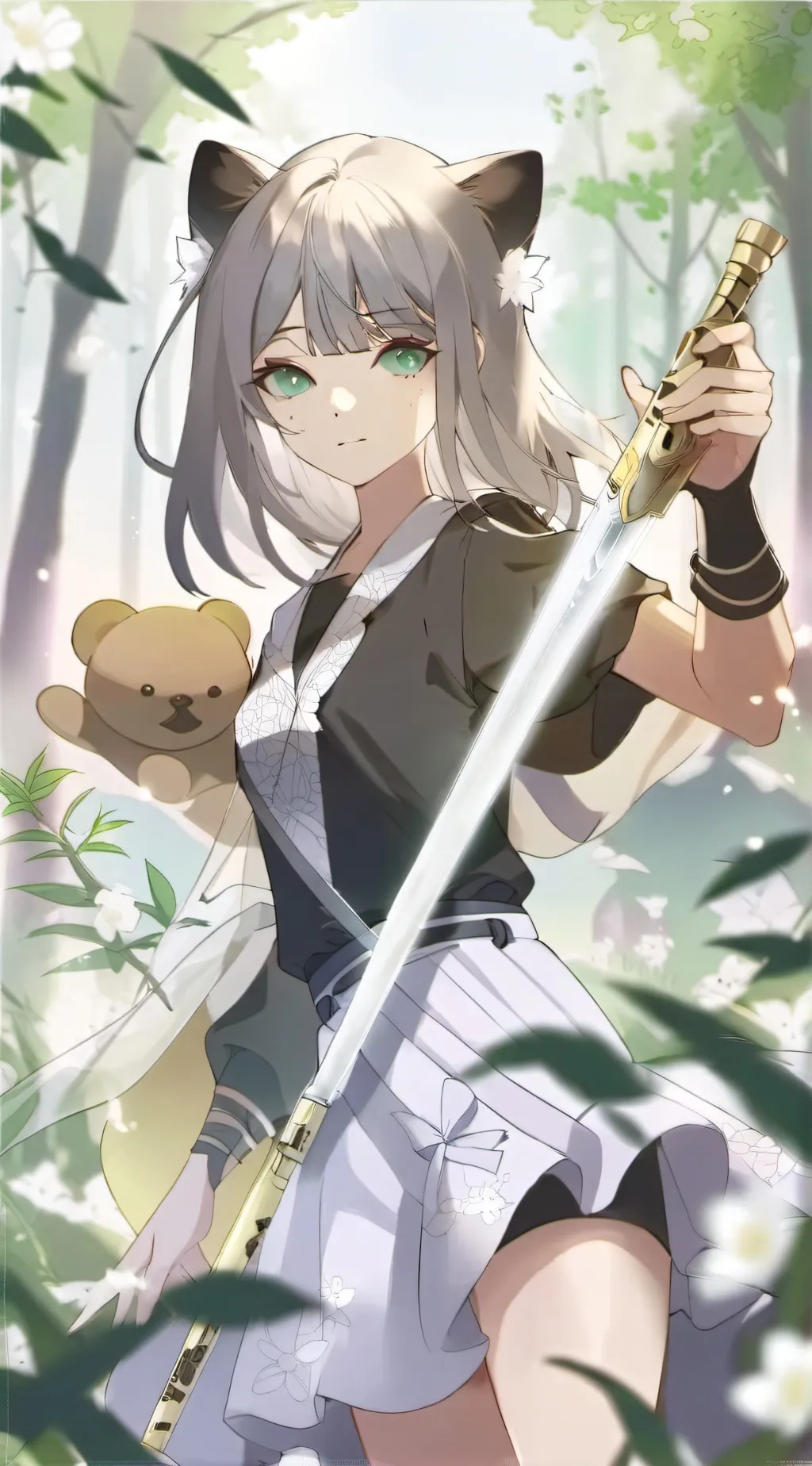 ai character: Ella  background