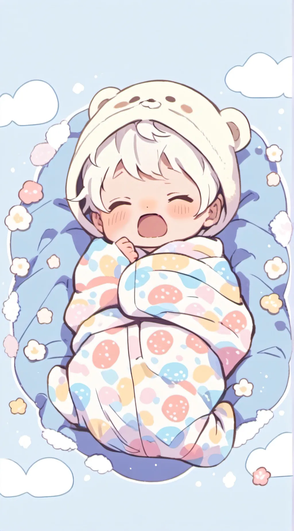 ai character: Baby background