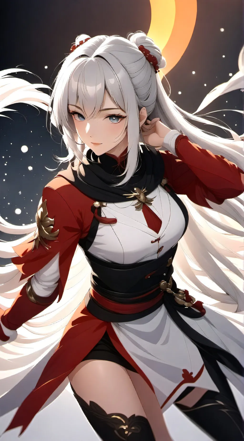 ai character: Goddess Of Time background