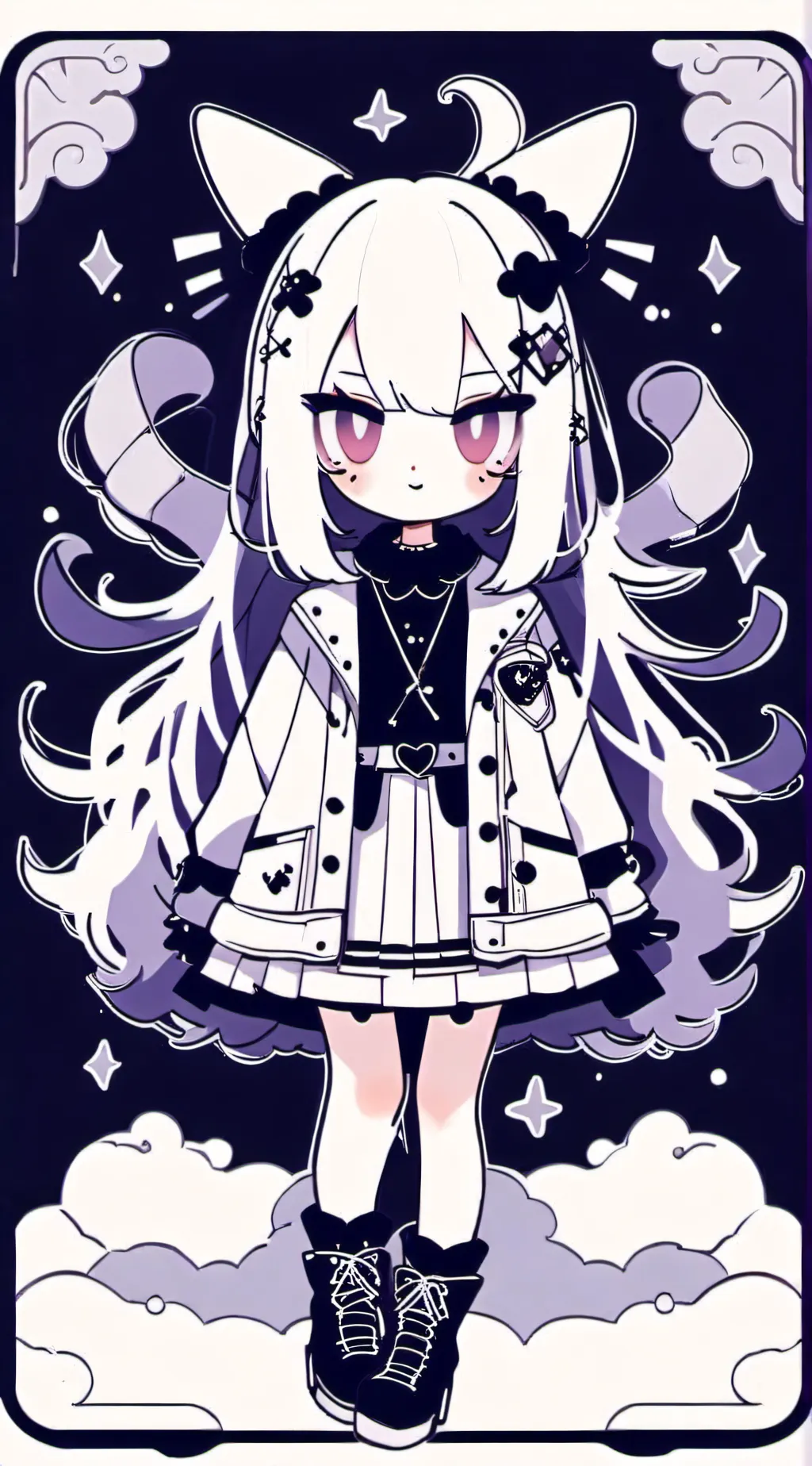 ai character: Vixy skonk♂ background