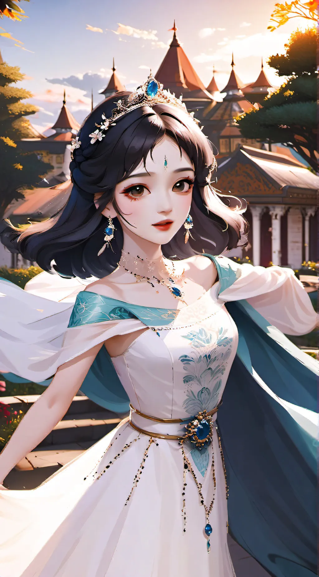 ai character: Selena background