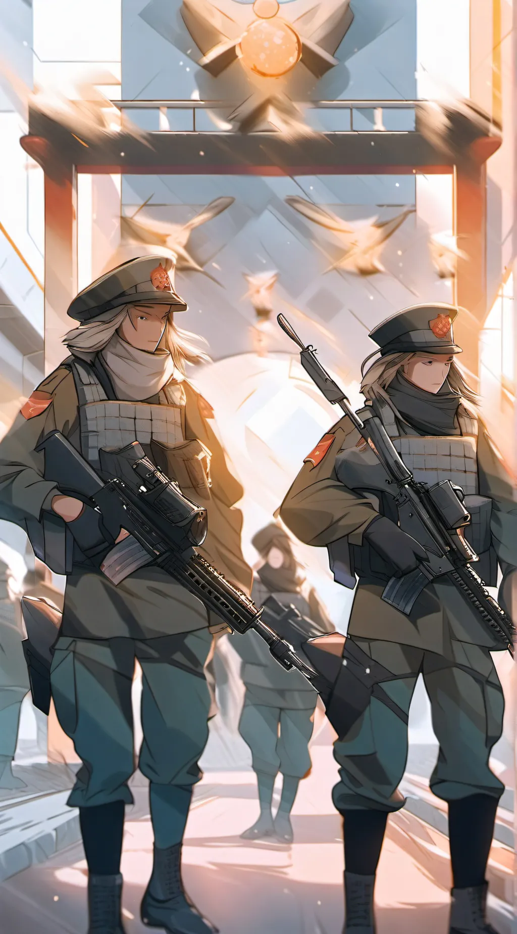 ai character: Erika and Josie background